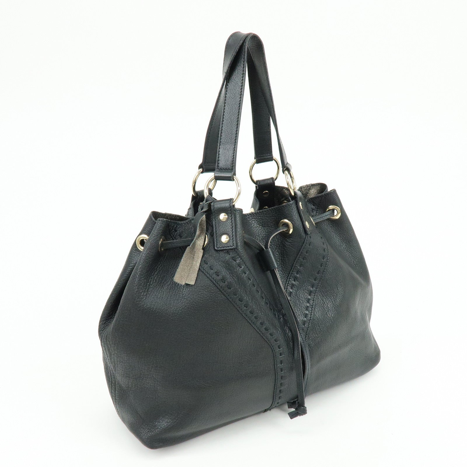 SAINT LAURENT PARIS Y Line Sac Double Reversible Tote Bag 168484