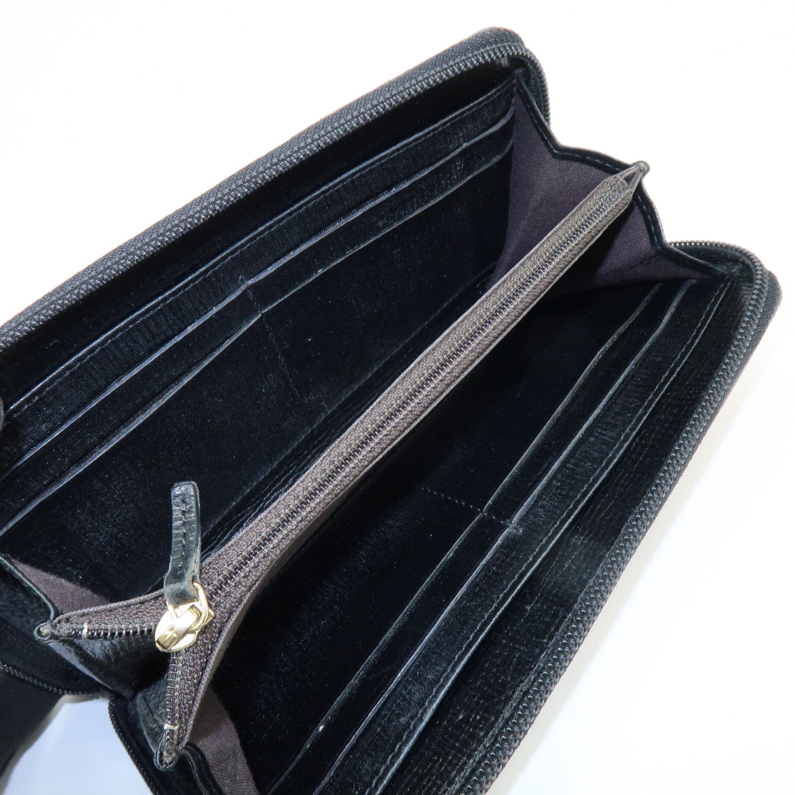 FENDI Zucchino PVC Coated Canvas Long Wallet Multicolor 8M0024