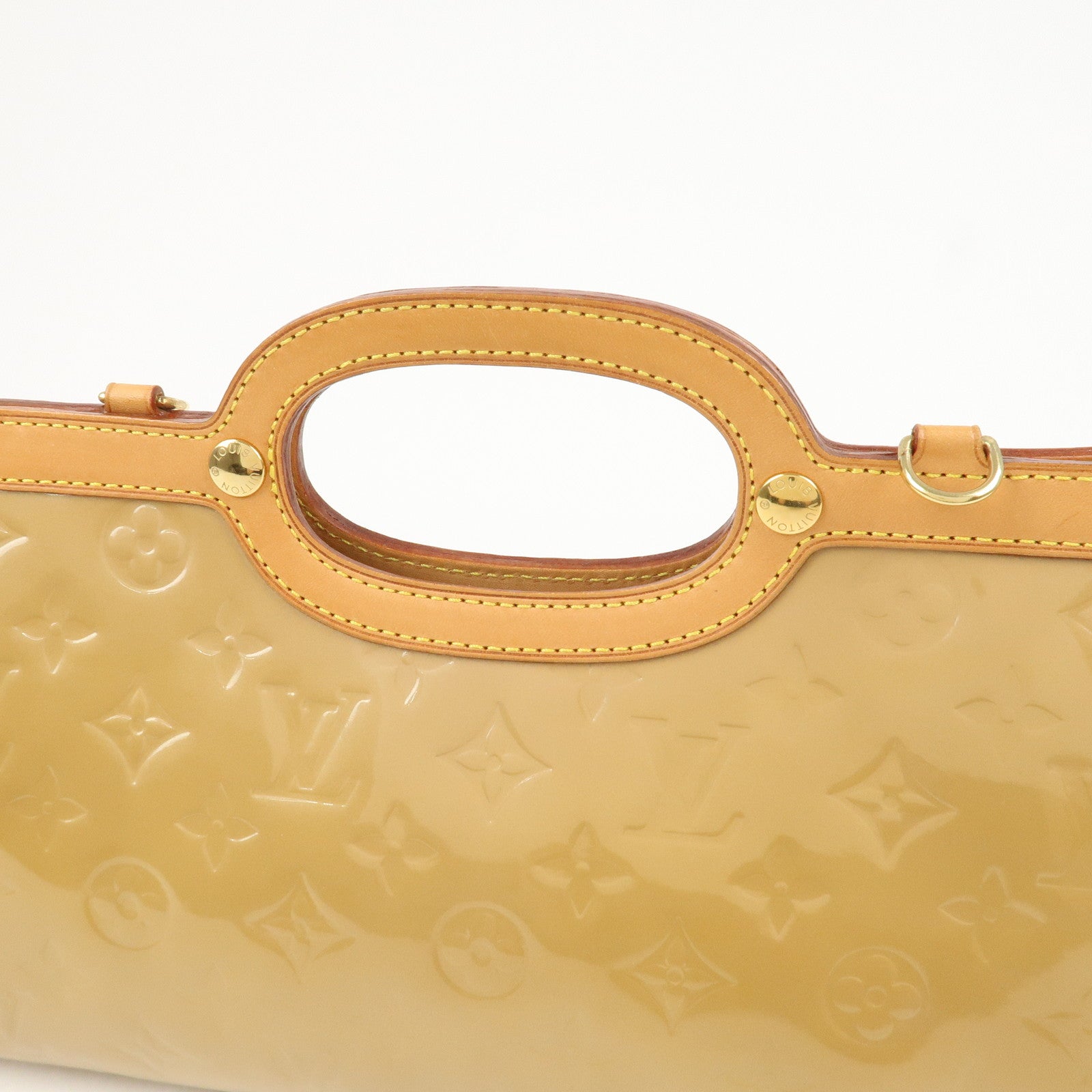 Louis Vuitton Monogram Vernis Roxbury Drive Bag Rose M91391