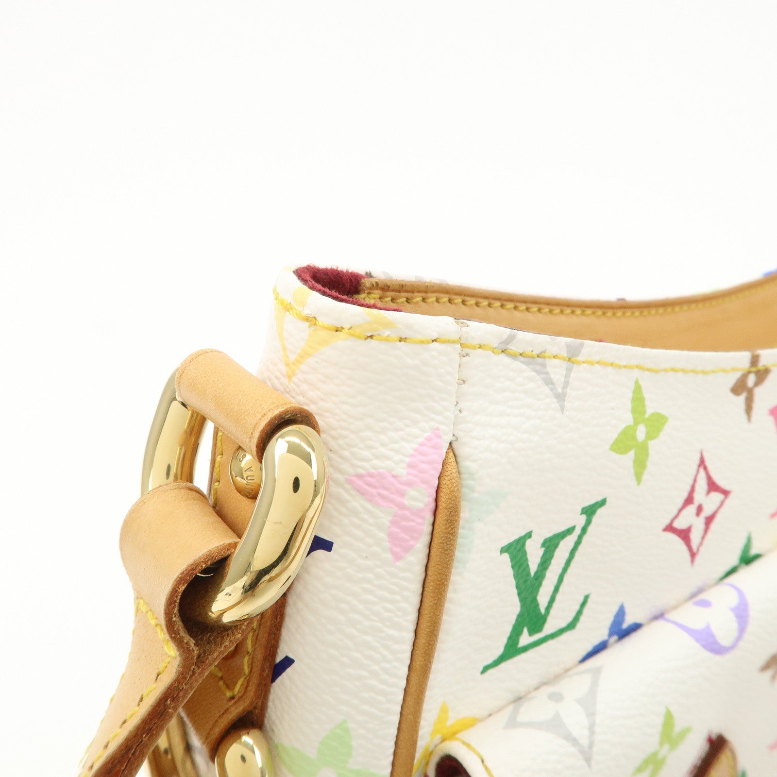 Louis Vuitton Monogram Multicolor Lodge GM Shoulder Bag Branc M40051