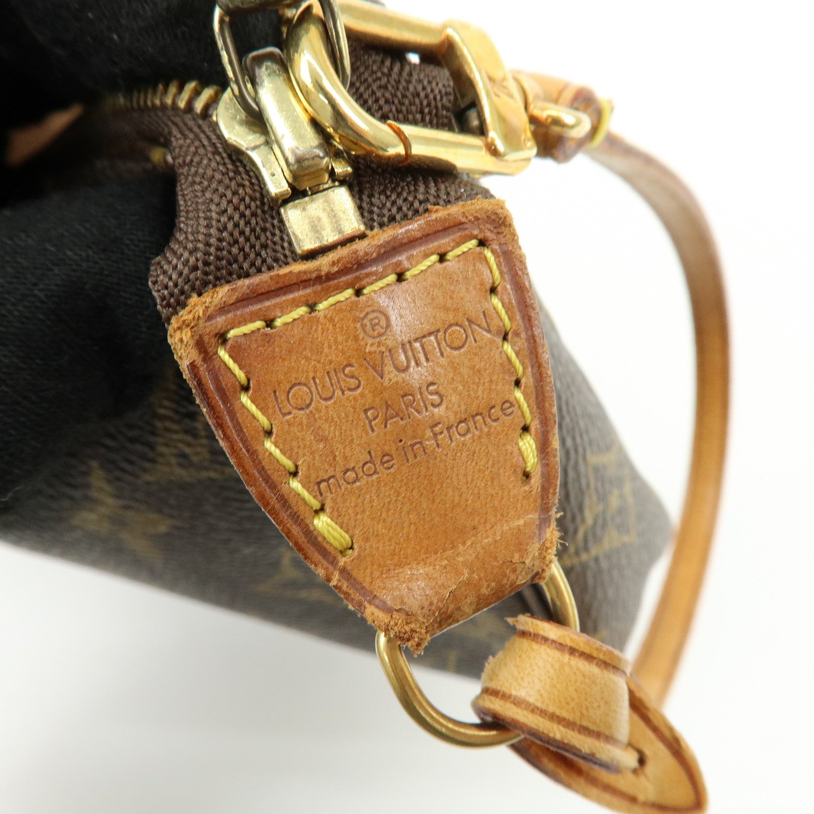 Louis Vuitton Monogram Pochette Accessoires Pouch Hand Bag M51980