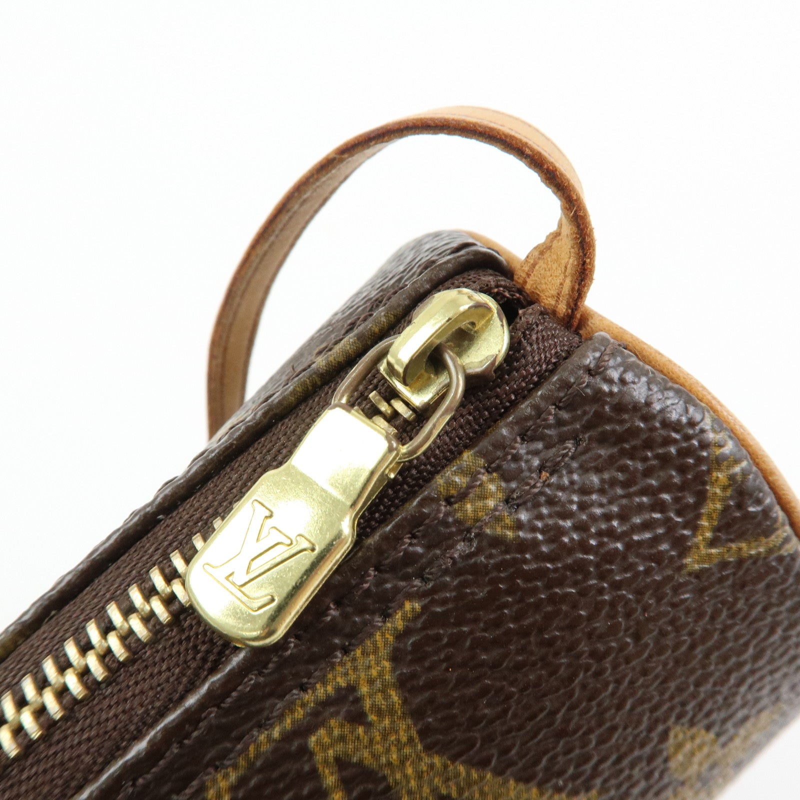 Louis Vuitton Monogram Mini Pouch for Papillon Bag Brown