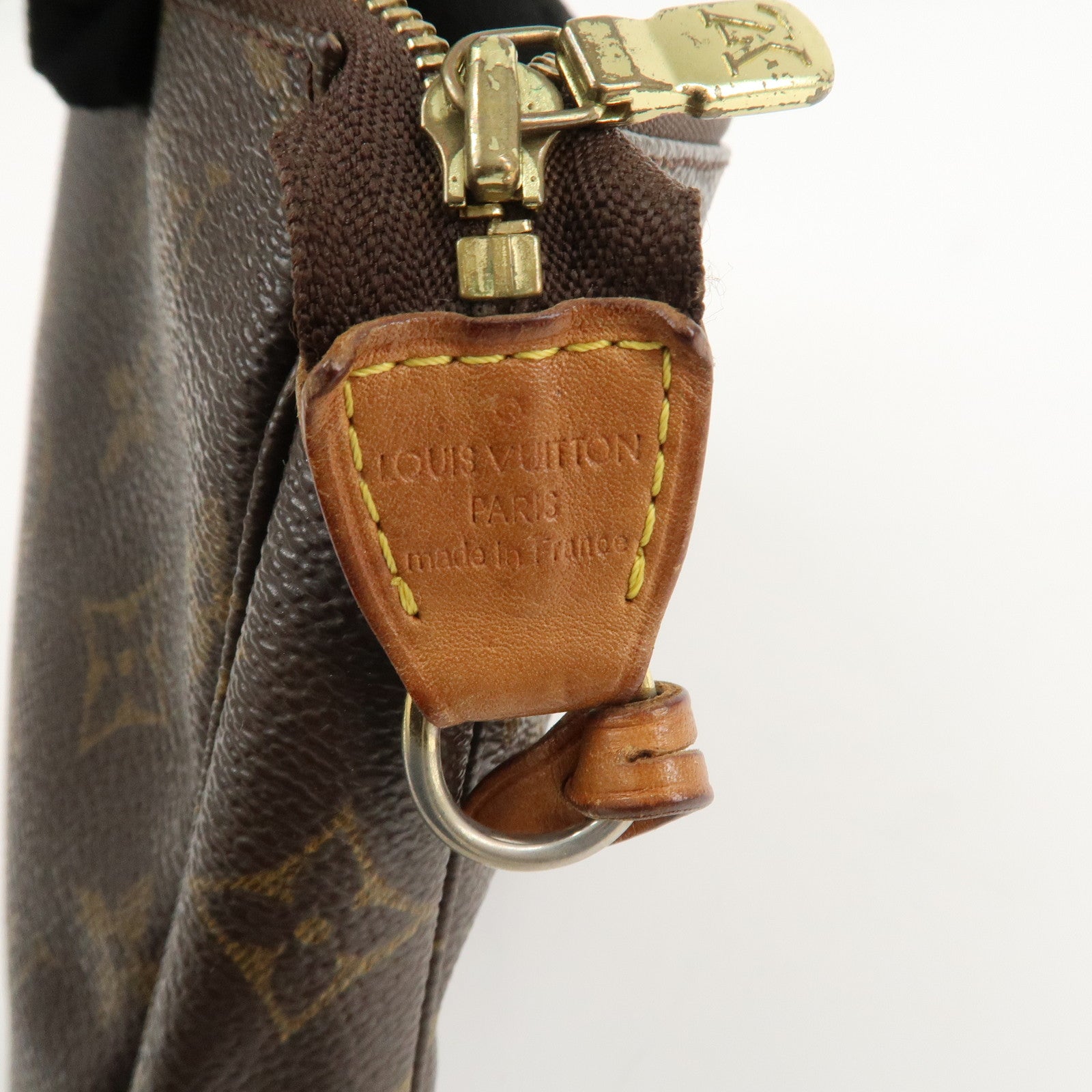 Louis Vuitton Monogram Pochette Accessoires Hand Bag Brown M51980
