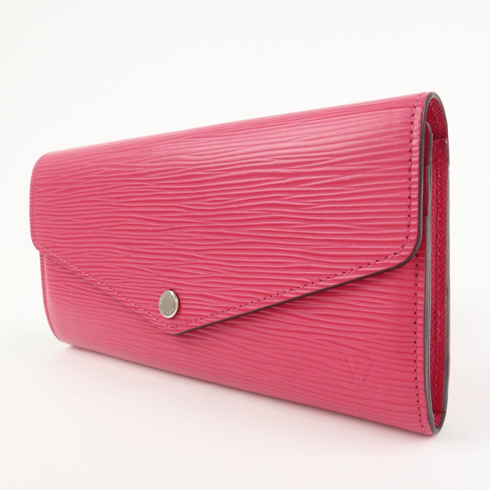 Louis Vuitton Epi Portefeuille Sarah Long Wallet Fuchsia M60580