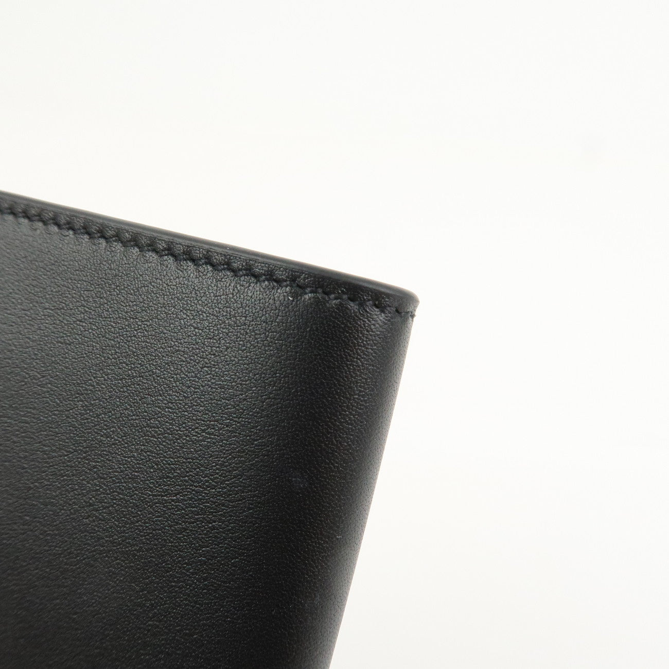 Ferragamo Logo Leather Agenda Planner Cover Black