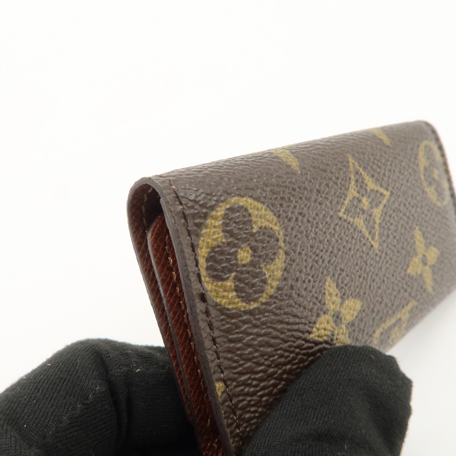 Louis Vuitton Monogram Multicles 4 Key Case Brown M69517