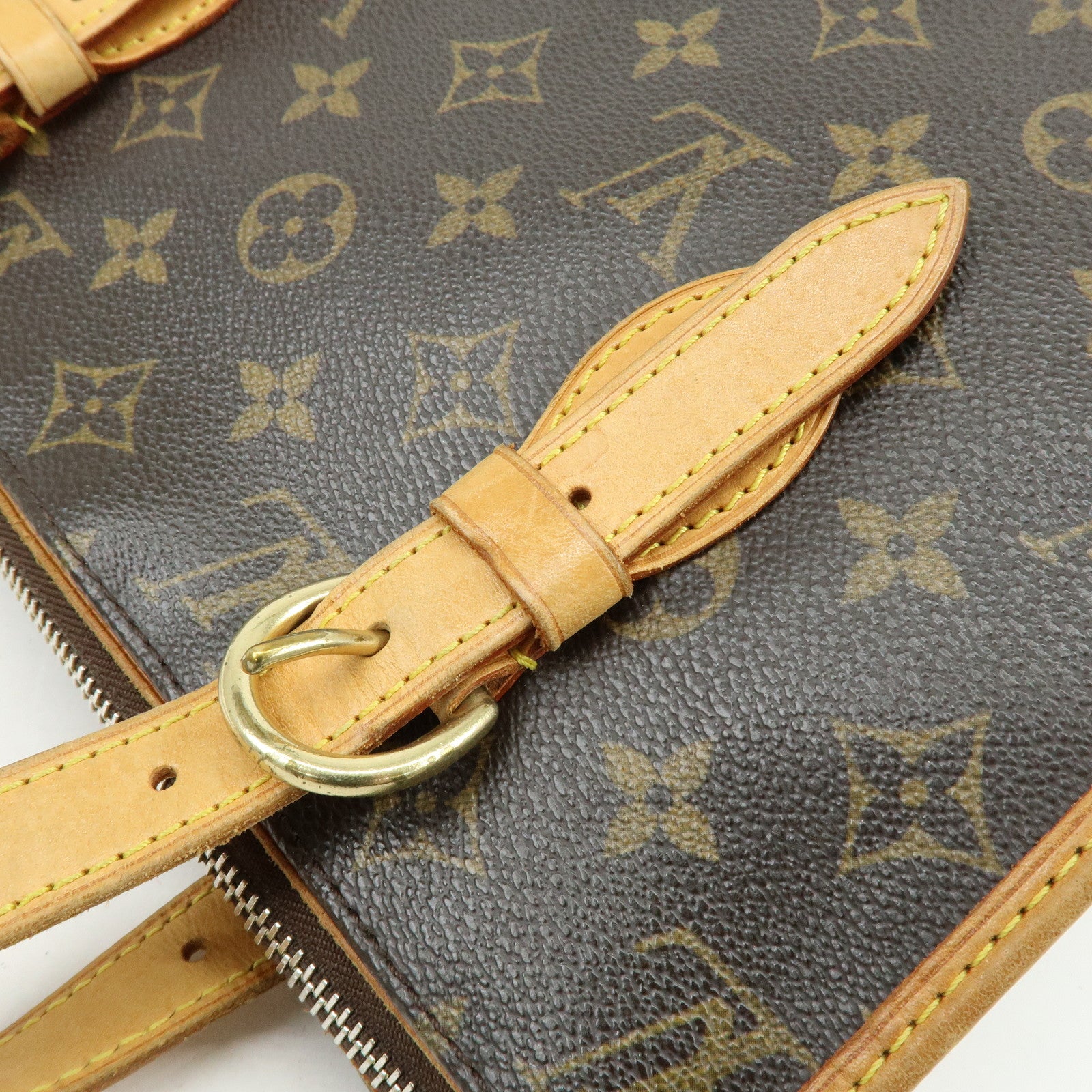 Louis Vuitton Monogram Popincourt Haut Shoulder Bag Brown M40007