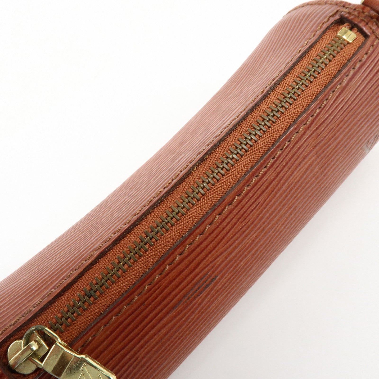Louis Vuitton Epi Mini Pouch For Soufflot Hand Bag Kenya Brown