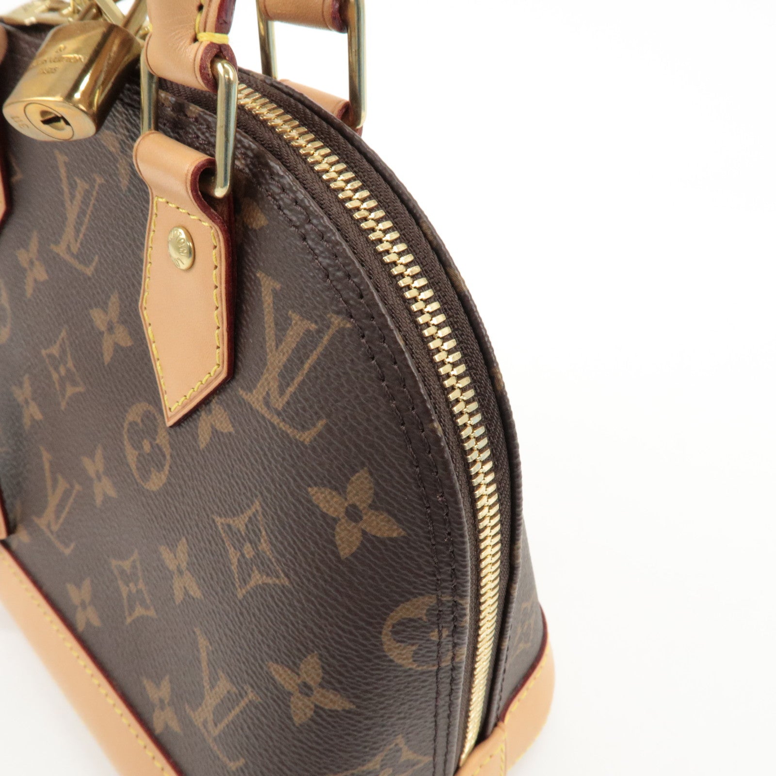 Louis Vuitton Monogram Alma BB 2Way Hand Bag Shoulder Bag M53152 Used