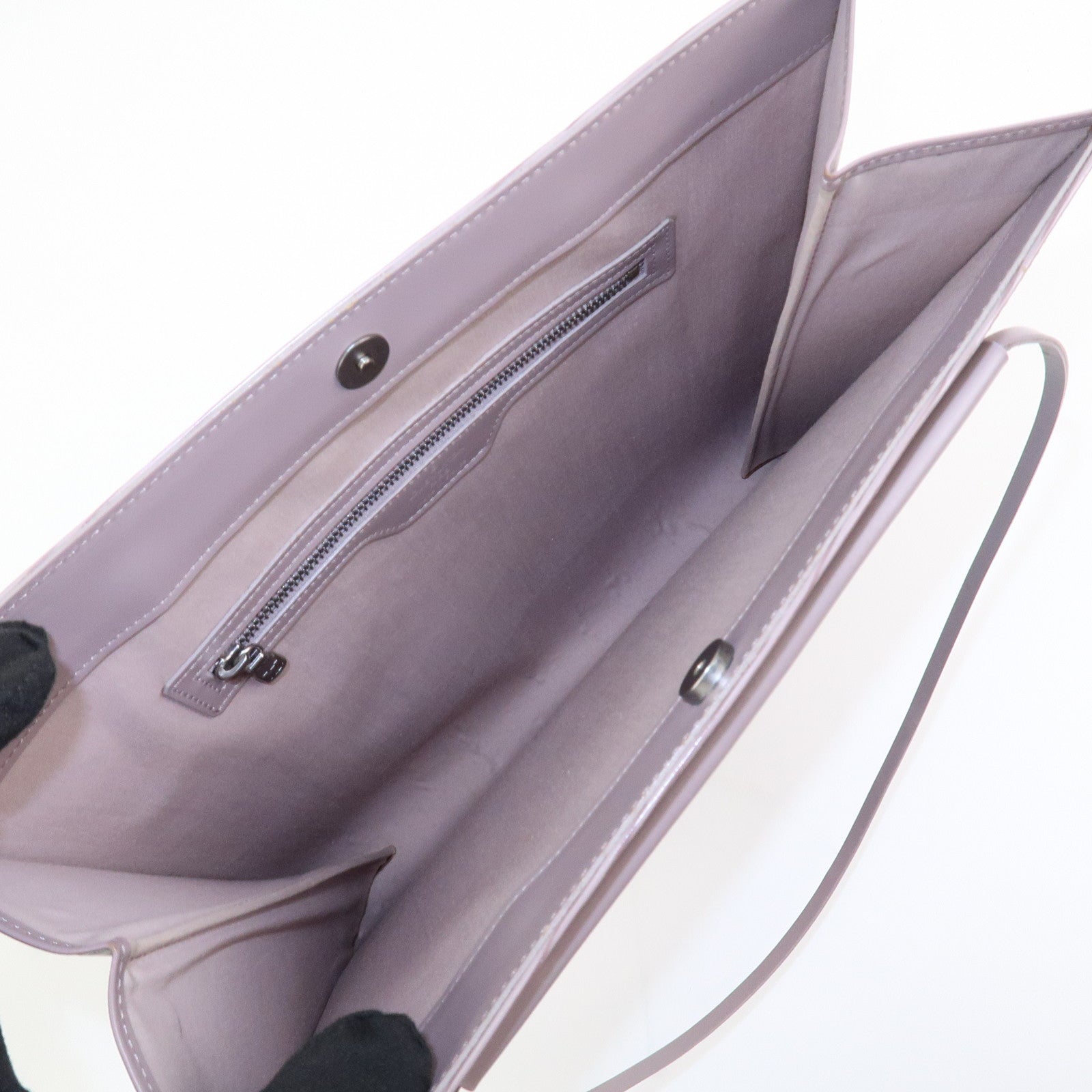 Louis Vuitton Epi Croisette PM Shoulder Bag Lilac M5249B