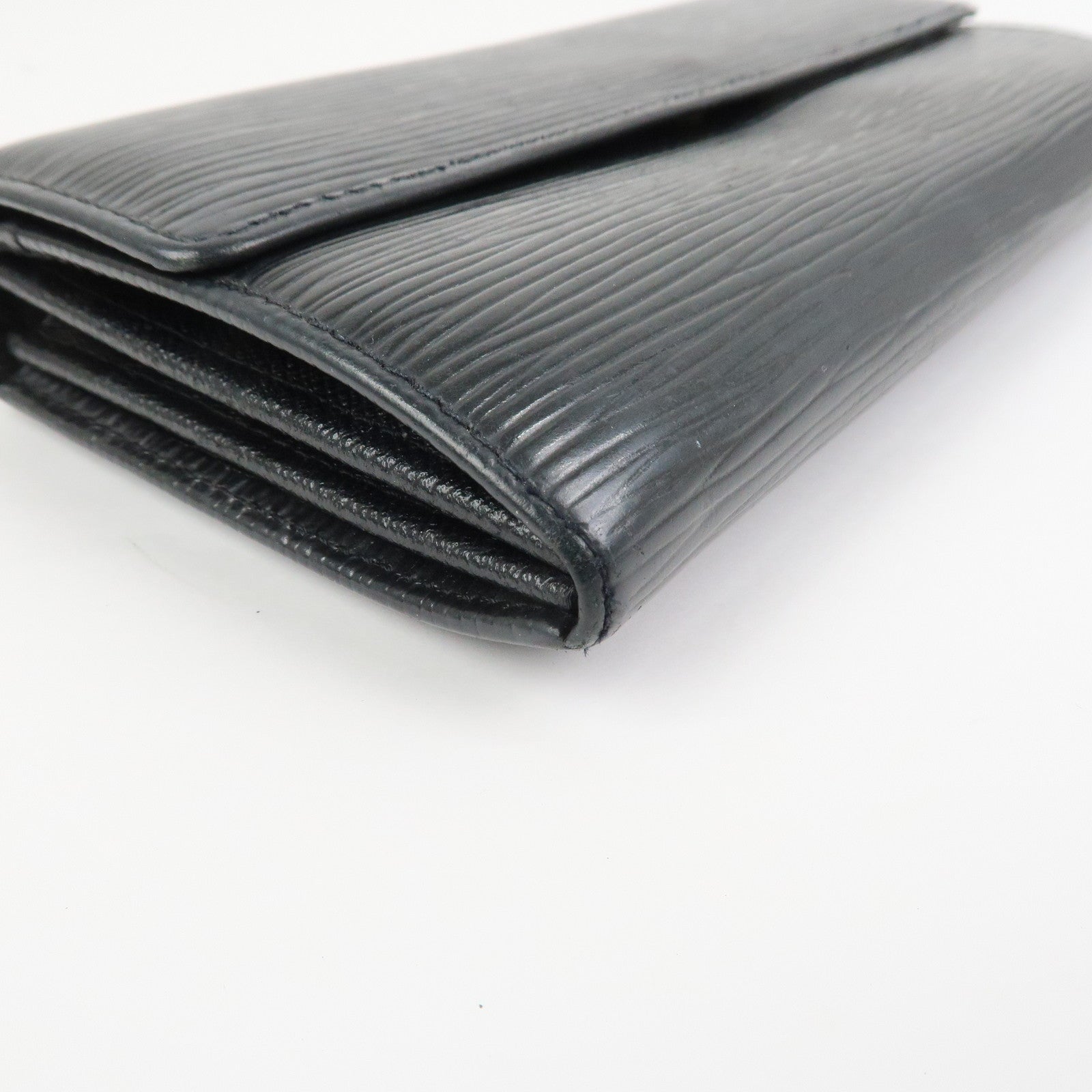 Louis Vuitton Epi Portefeuille Sarah Wallet Noir Black M63742