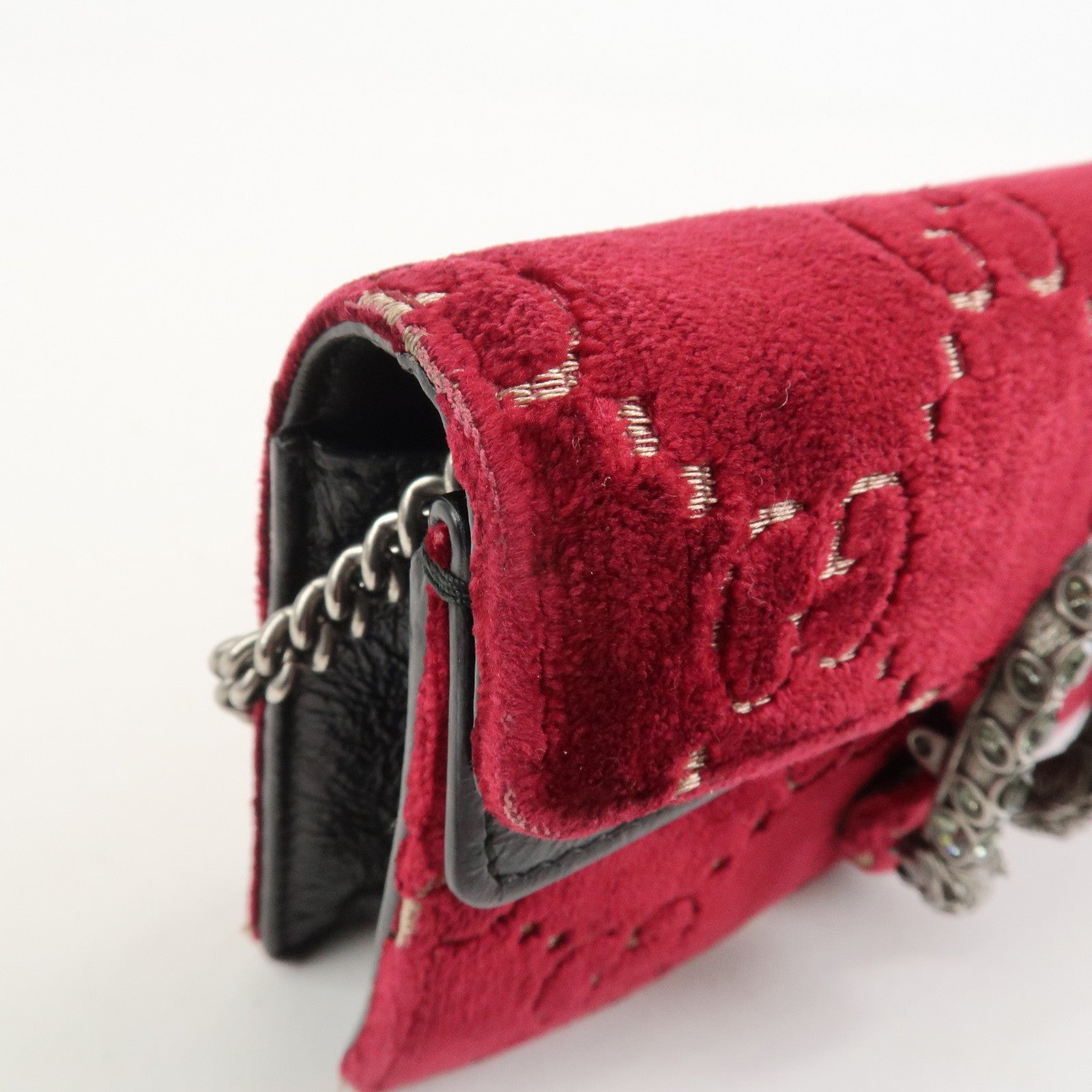 GUCCI Dionysus Super Mini Bag Leather Chain Shoulder Bag 476432