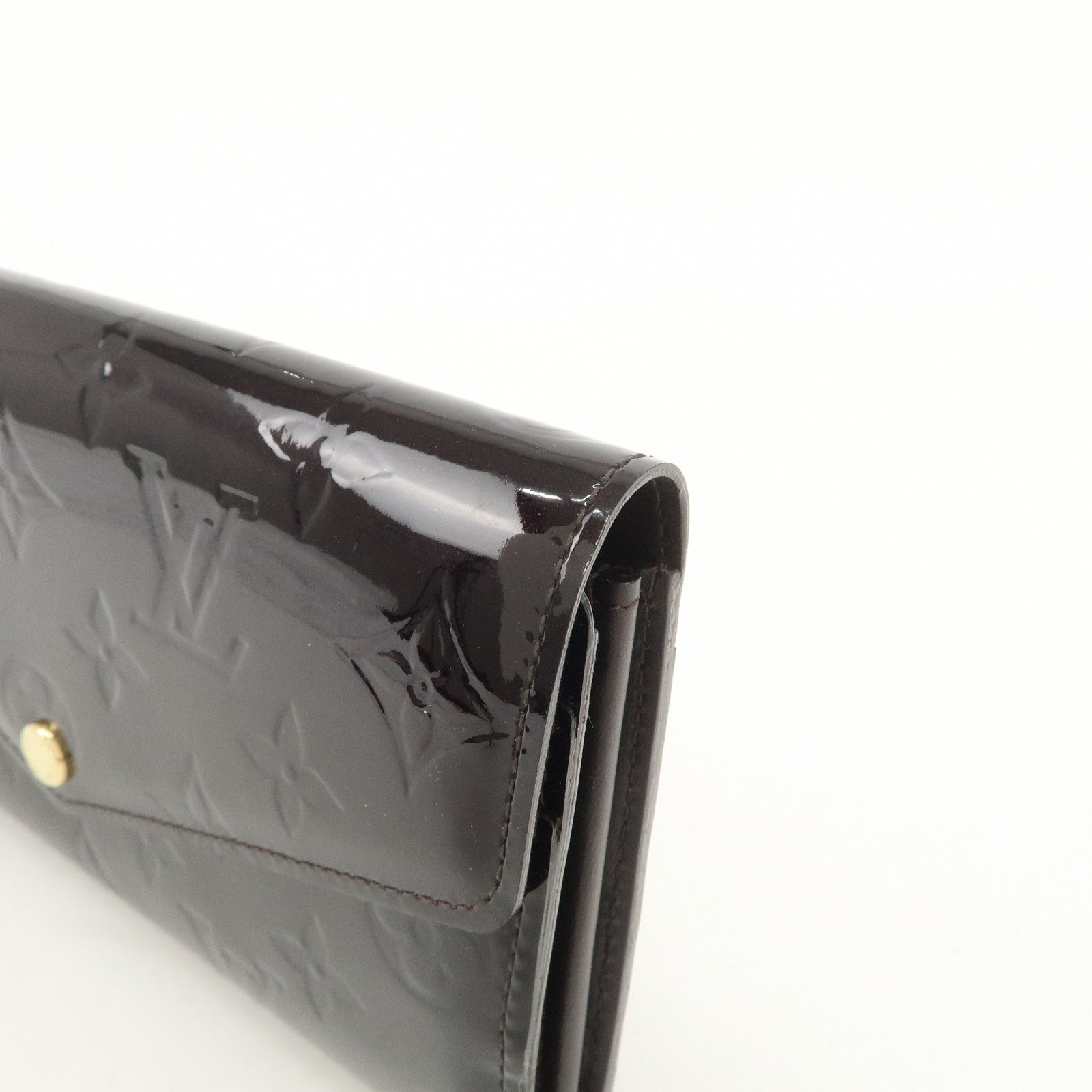 Louis Vuitton Monogram Vernis Portefeuille Sarah Long Wallet M90152
