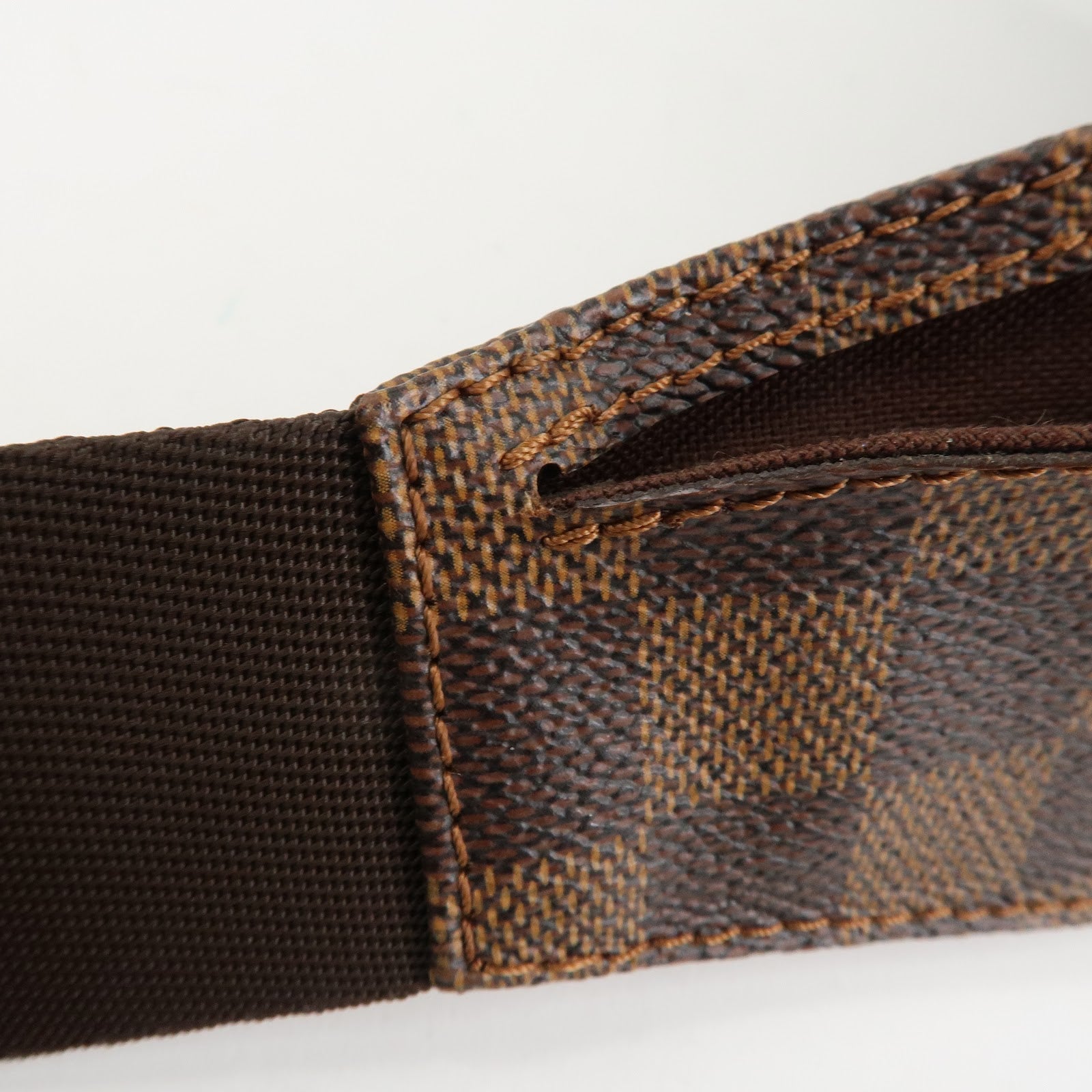 Louis Vuitton Damier Ebene Geronimos Crossbody Bag Waist Bag N51994 Used