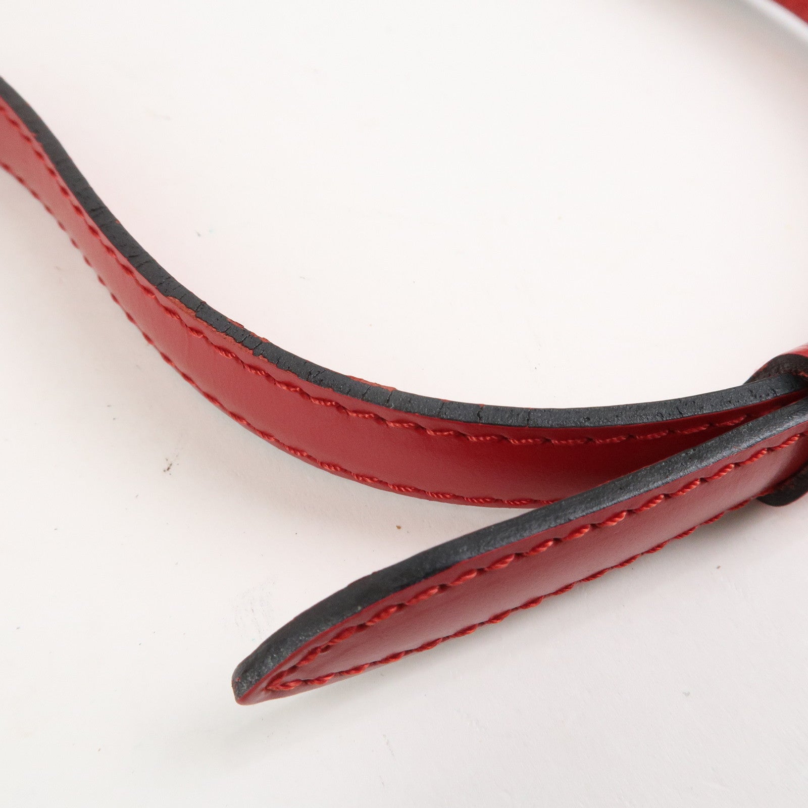 Louis Vuitton Epi Jeune Fille Shoulder Bag Castilian Red M52157