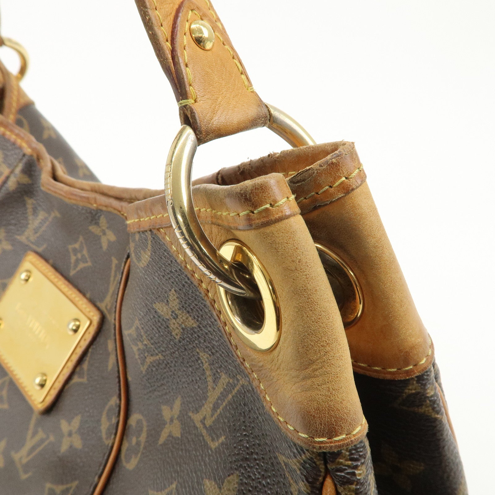 Louis Vuitton Monogram Galliera PM Shoulder Bag Brown M56382