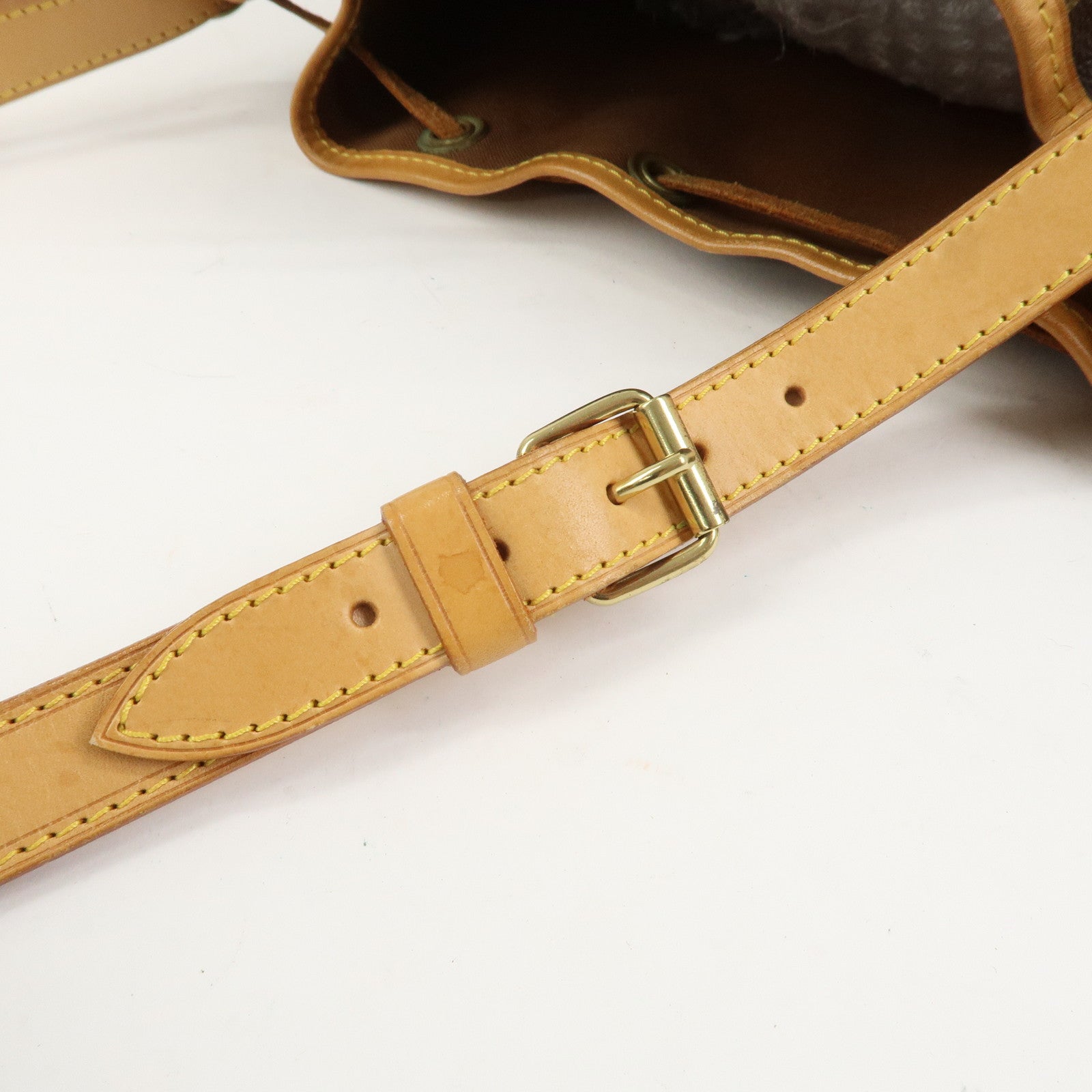 Louis Vuitton Monogram Noe Shoulder Bag Hand Bag Brown M42224