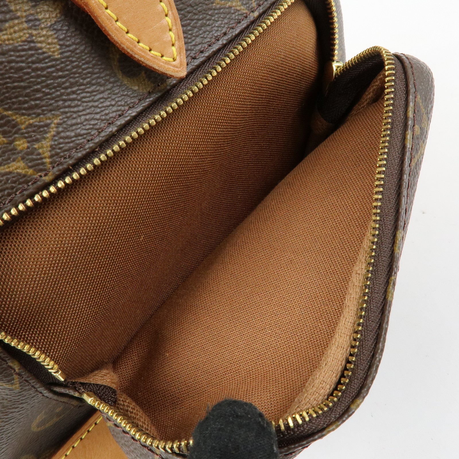 Louis Vuitton Monogram Montsouris MM Backpack Rucksack Brown M51136