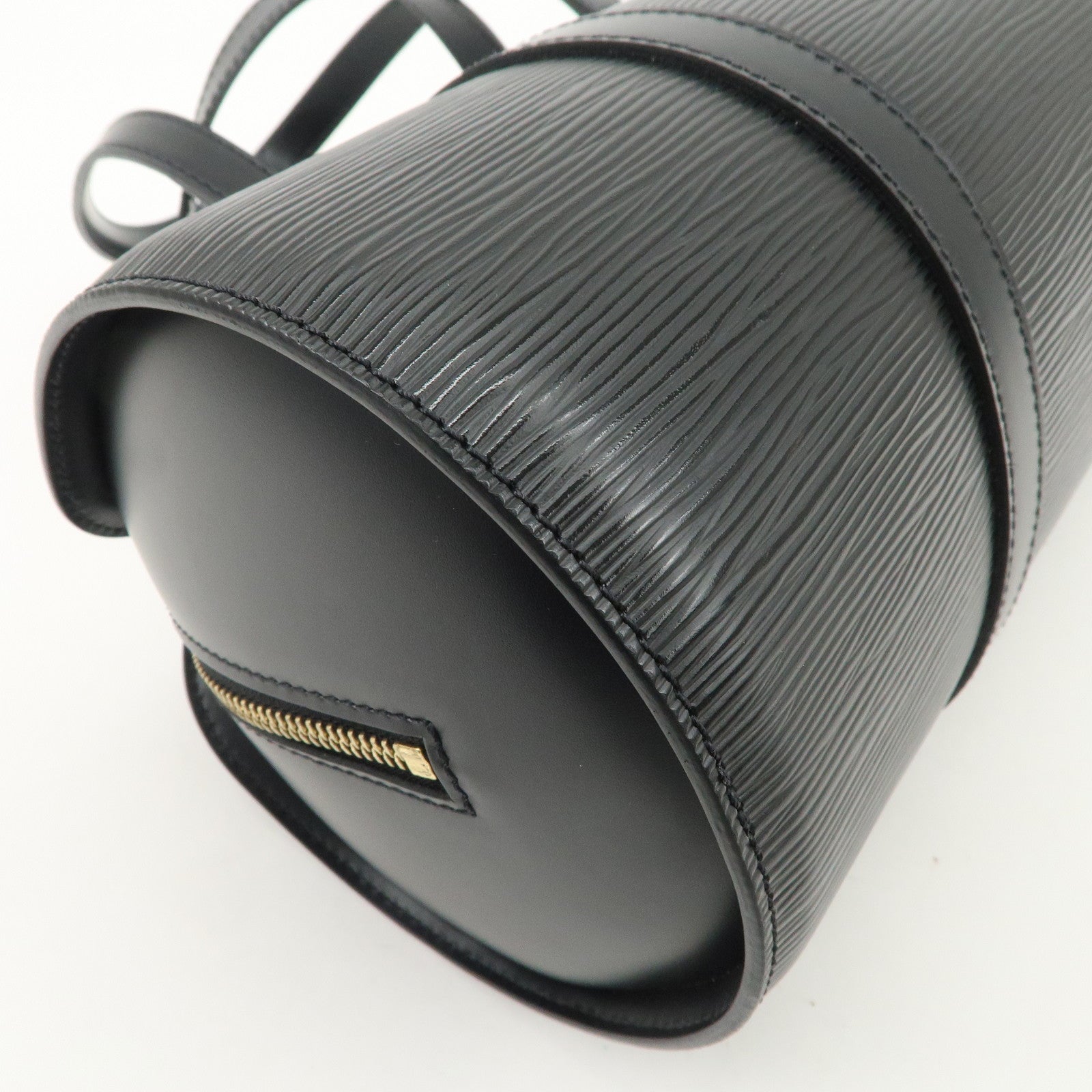 Louis Vuitton Epi Soufflot Hand Bag Shoulder Bag Noir M52862