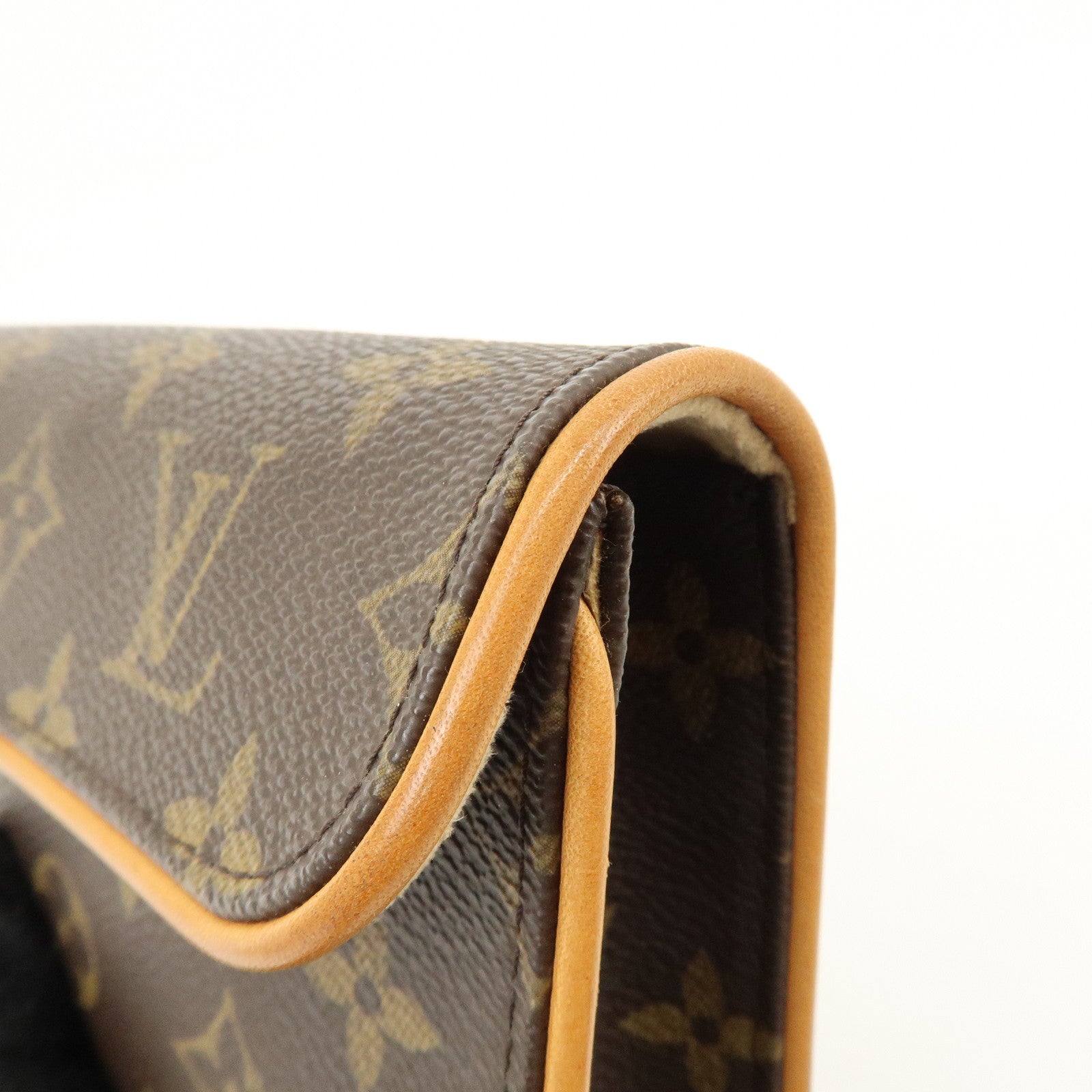 Louis Vuitton Monogram Pochette Florentine Waist Bag Belt M51855