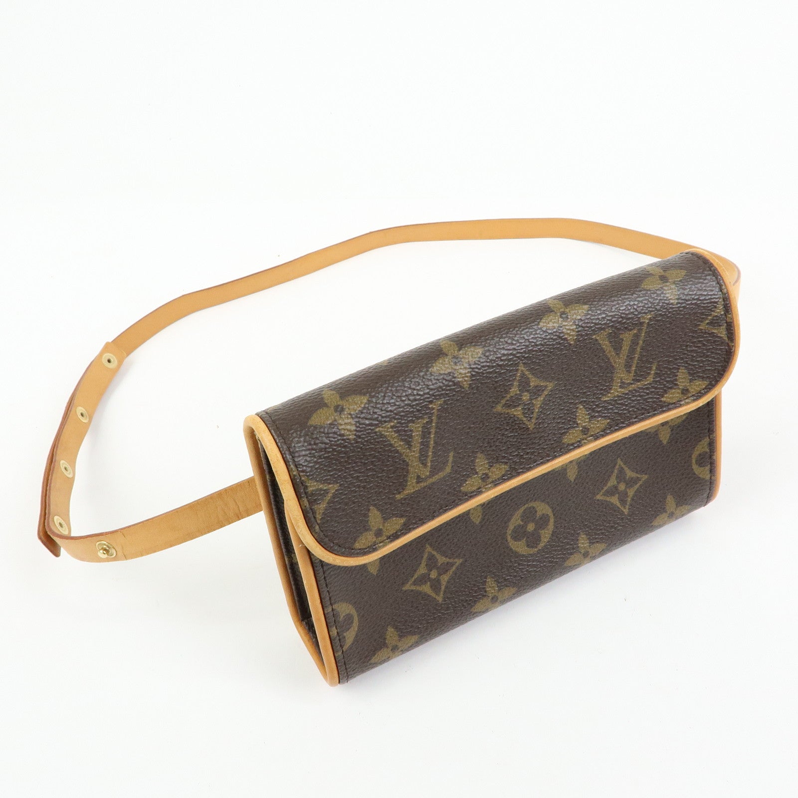 Louis Vuitton Monogram Pochette Florentine Waist Bag Belt S M51855