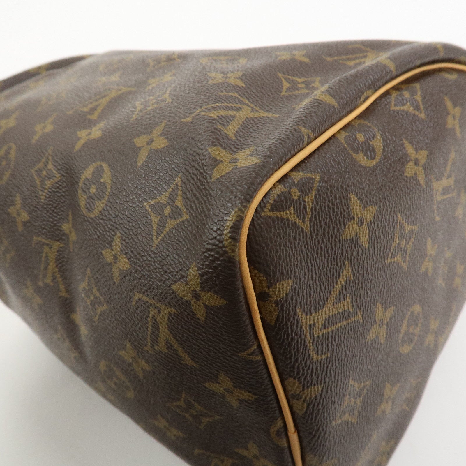Louis Vuitton Monogram Speedy 30 Boston Bag Hand Bag Brown M41526