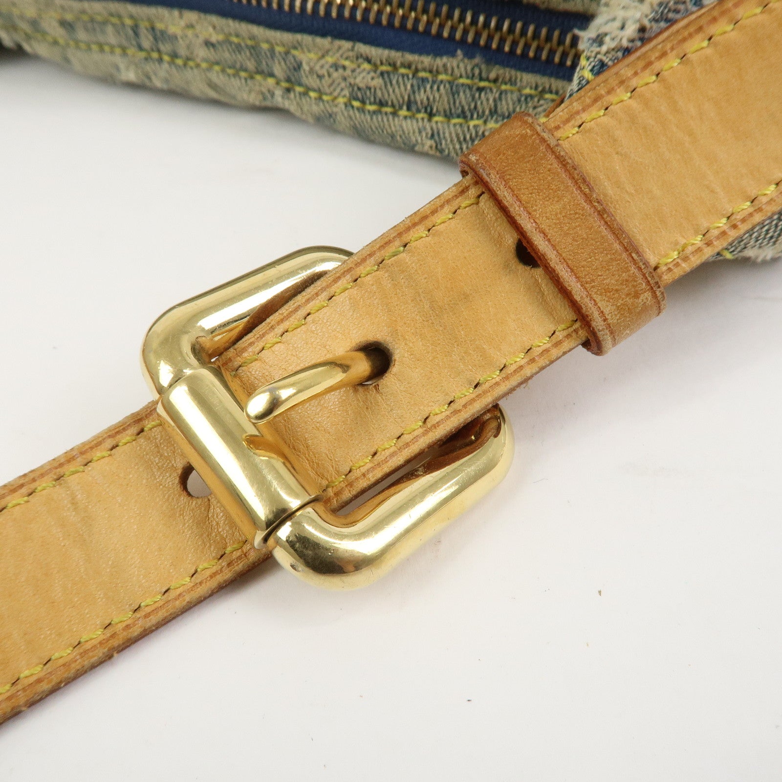 Louis Vuitton Monogram Denim Baggy PM 2Way Bag Shoulder Bag M95049