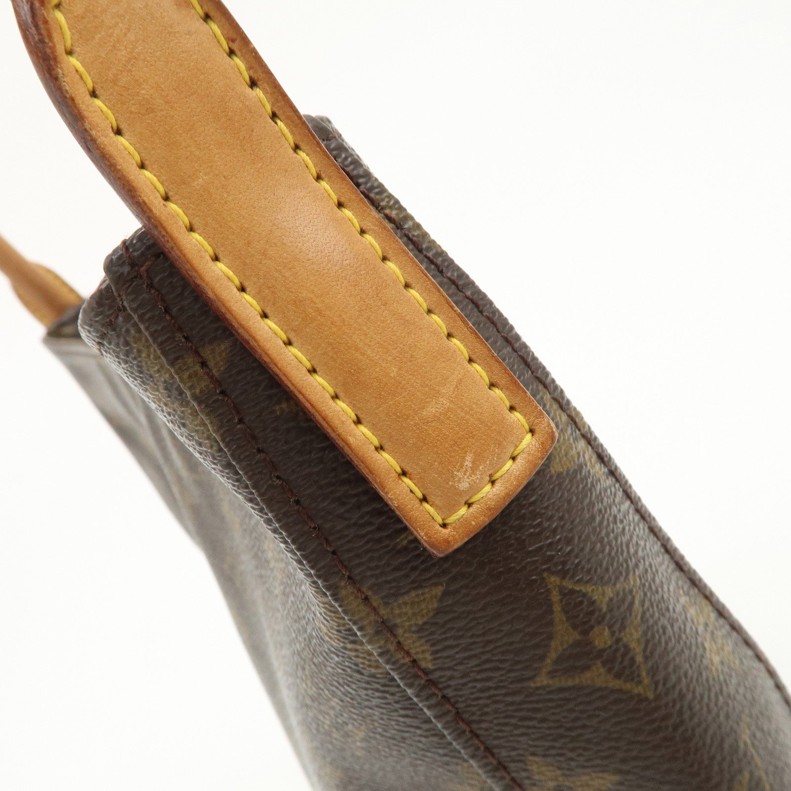 Louis Vuitton Monogram Looping GM Shoulder Bag Brown M51145