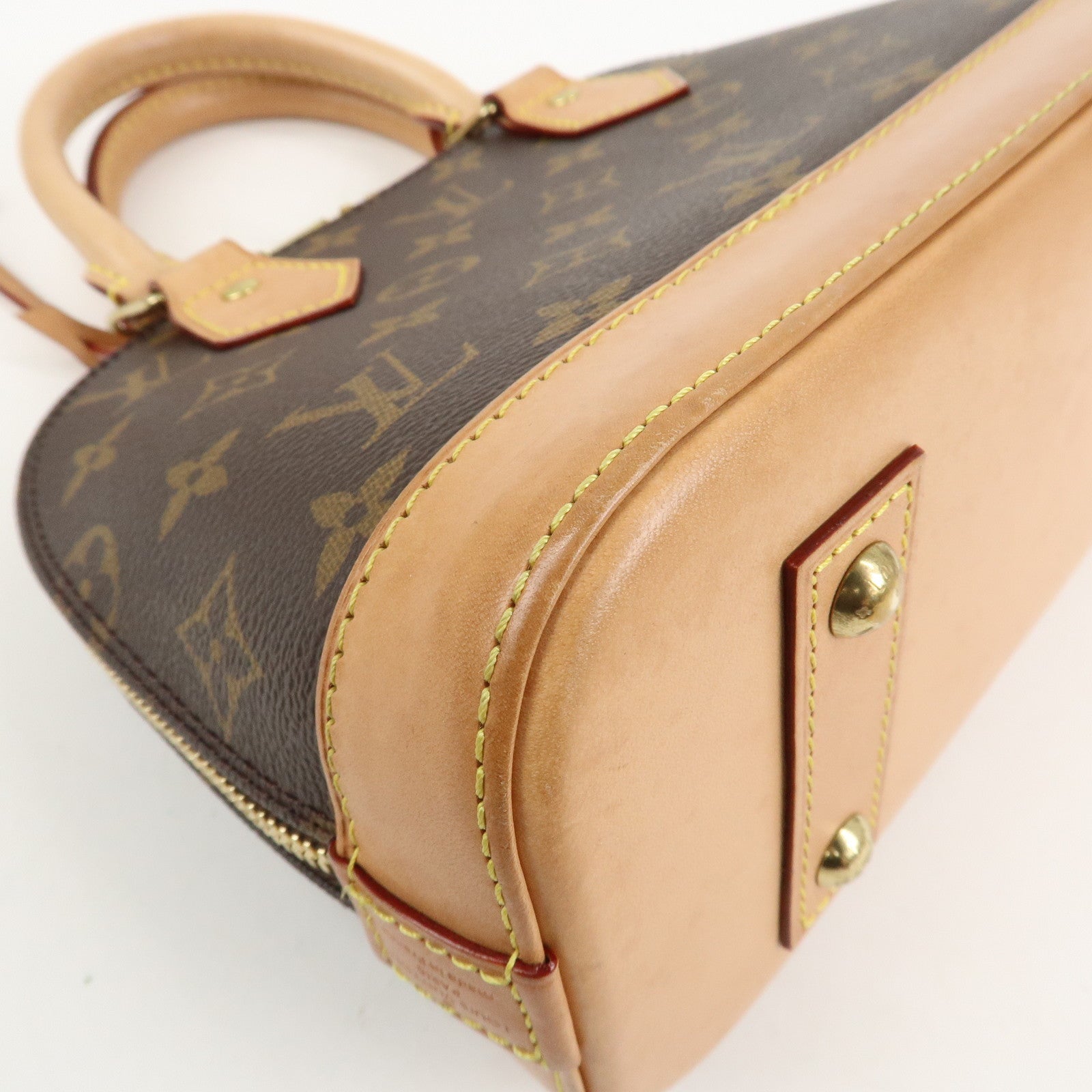 Louis Vuitton Monogram Alma BB 2Way Bag Hand Bag M53152