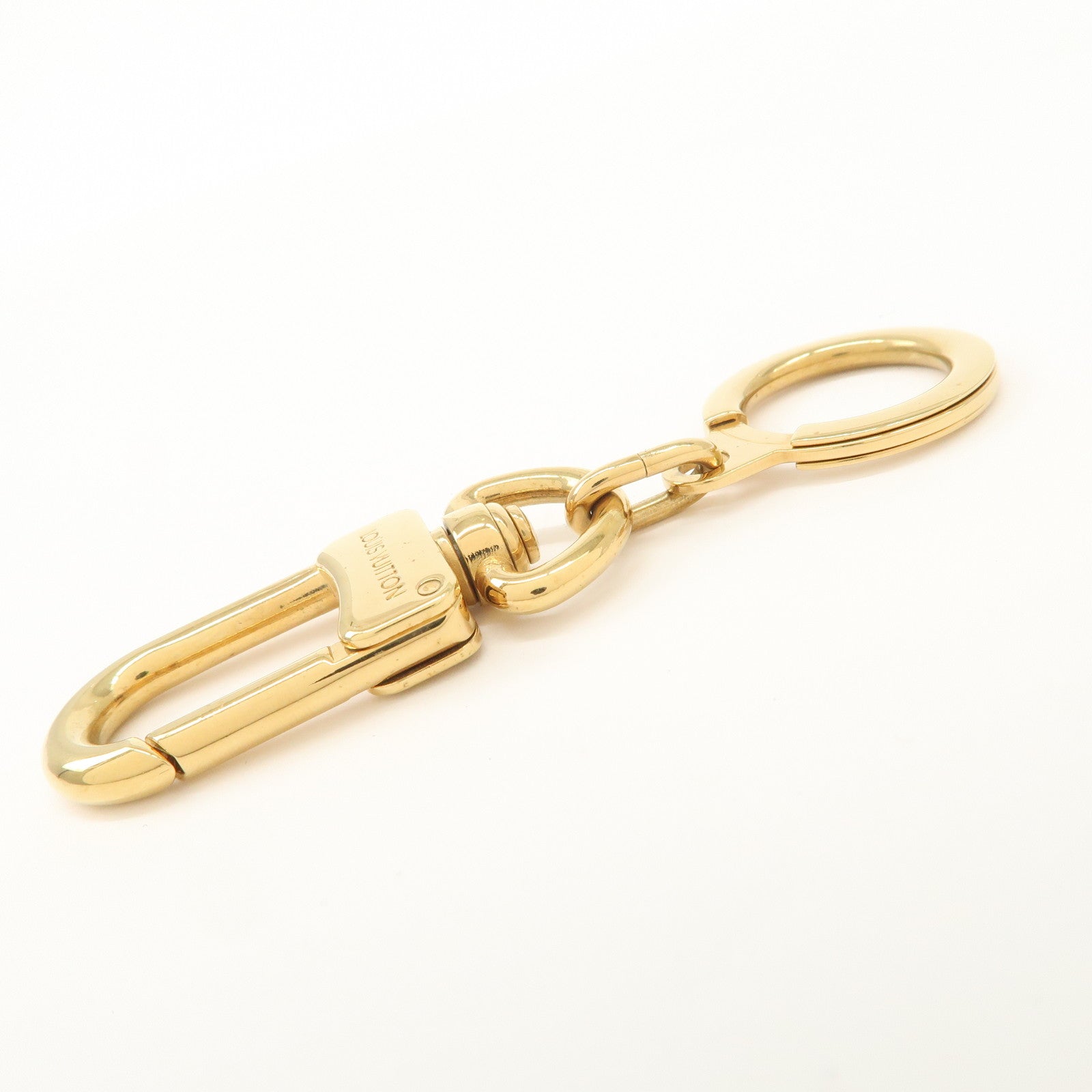 Louis Vuitton Ano Cles Key Chain Bag Chram Gold M62694 Used
