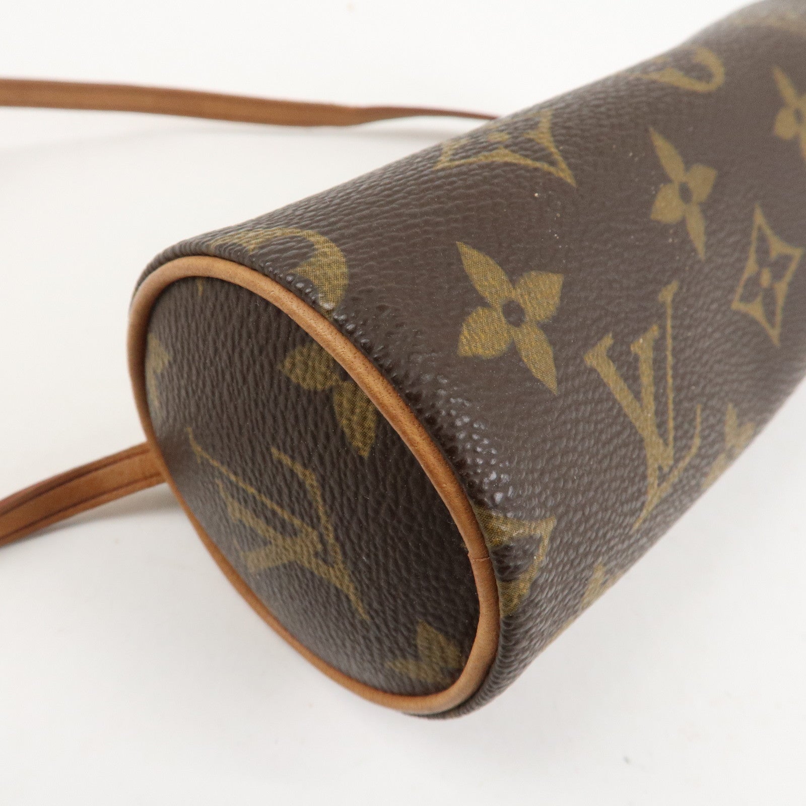 Louis Vuitton Set of 2 Monogram Mini Pouch for Papillon Bag Brown Used