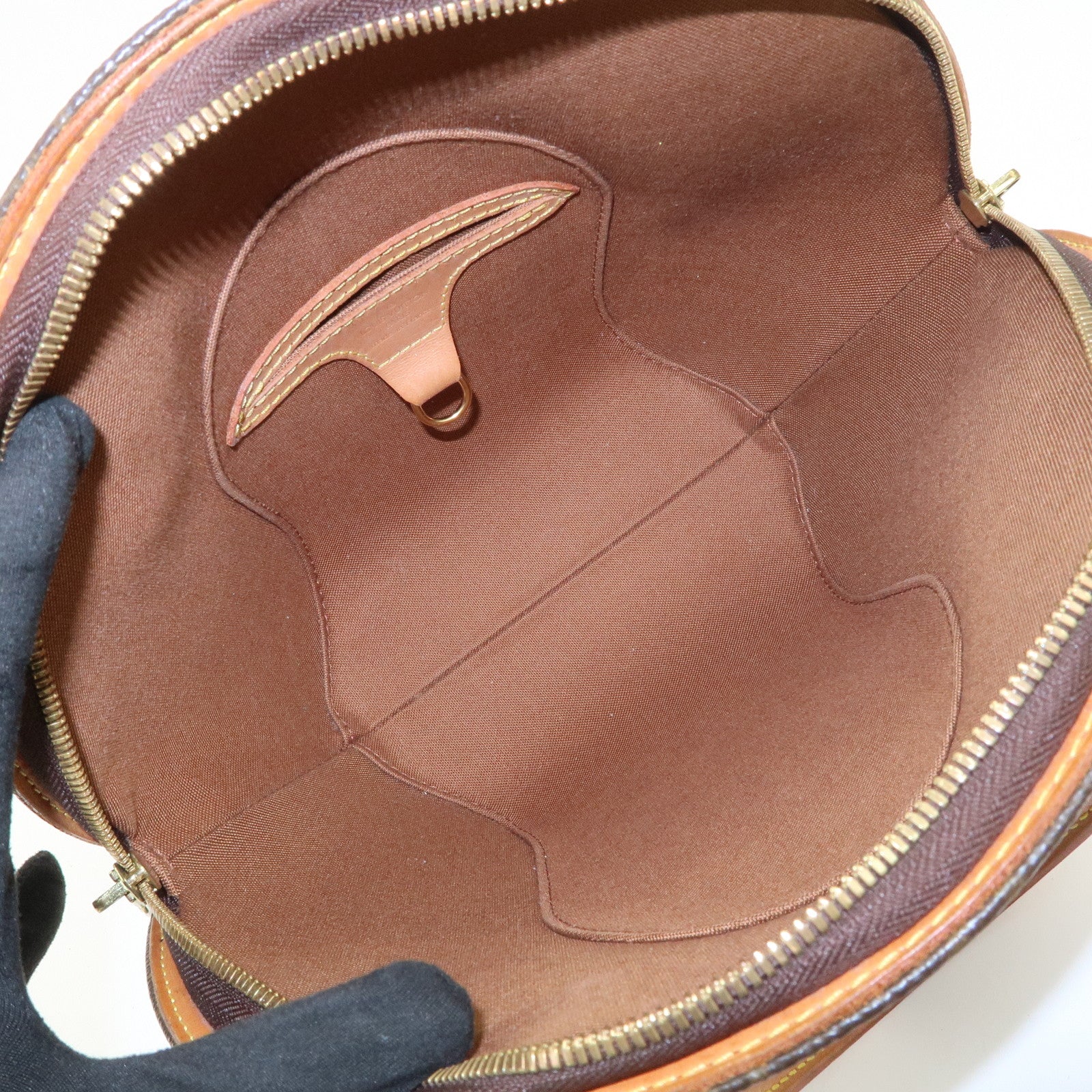 Louis Vuitton Monogram Canvas Ellipse PM Hand Bag Brown M51127
