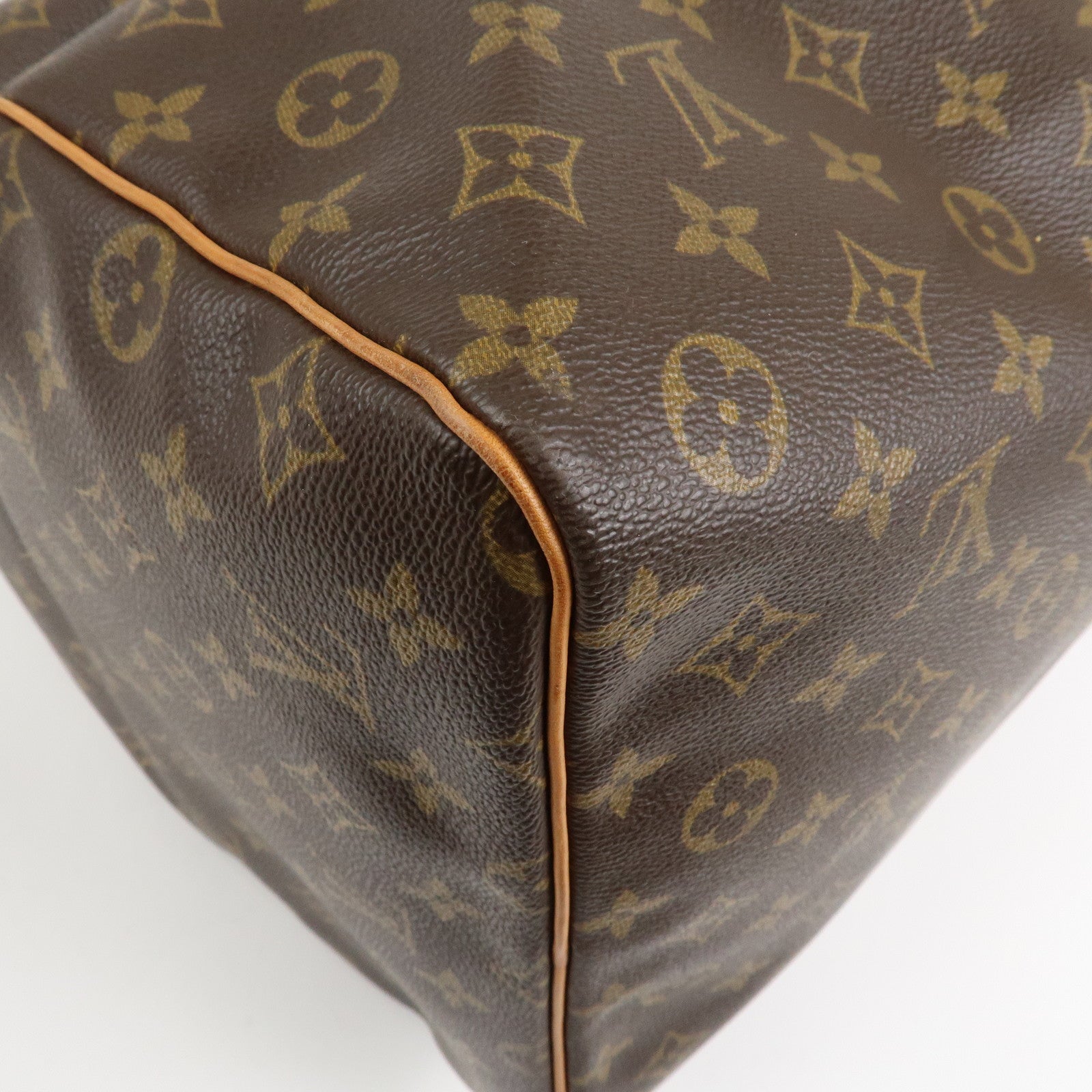 Louis Vuitton Monogram Keep All 60 Boston Bag Brown M41422