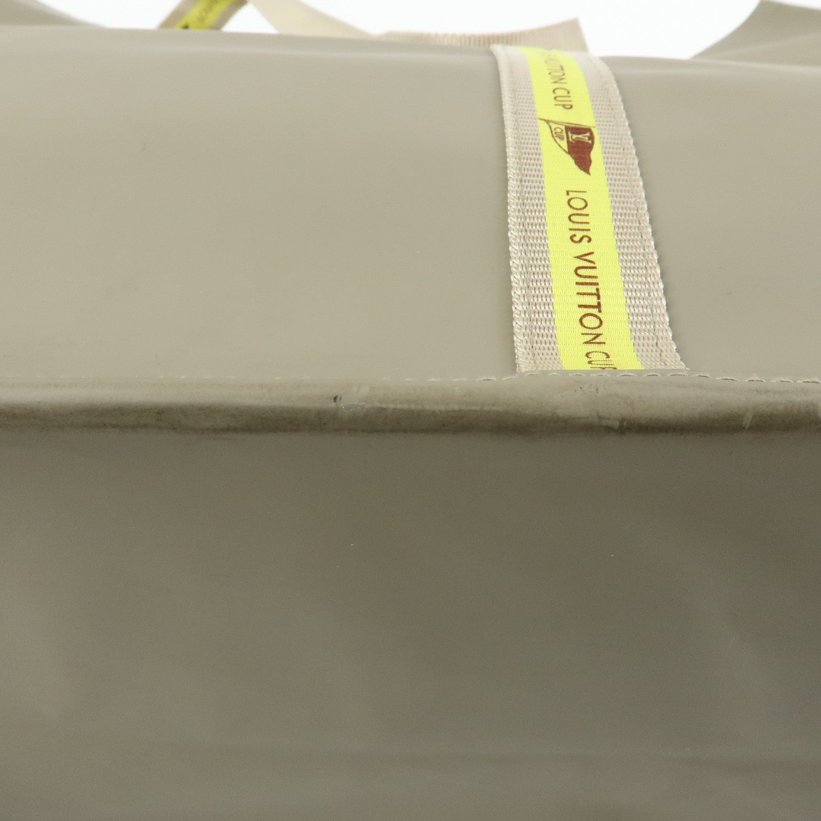 Louis Vuitton LV Cup 2003 Limited Nylon Canvas Tote Bag Gray D60181