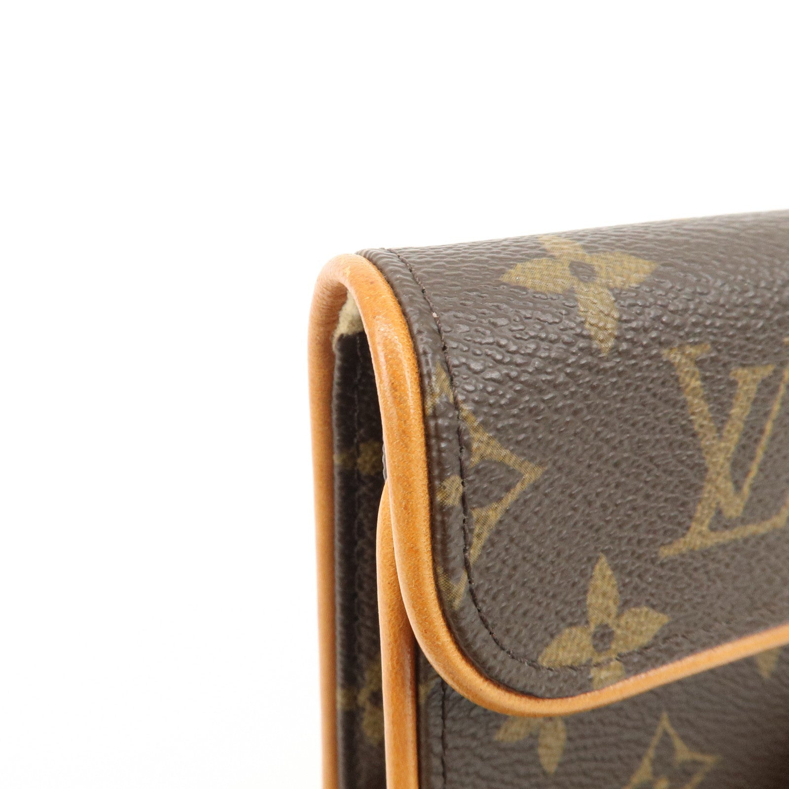 Louis Vuitton Monogram Pochette Florentine Waist Bag Belt M51855 Used