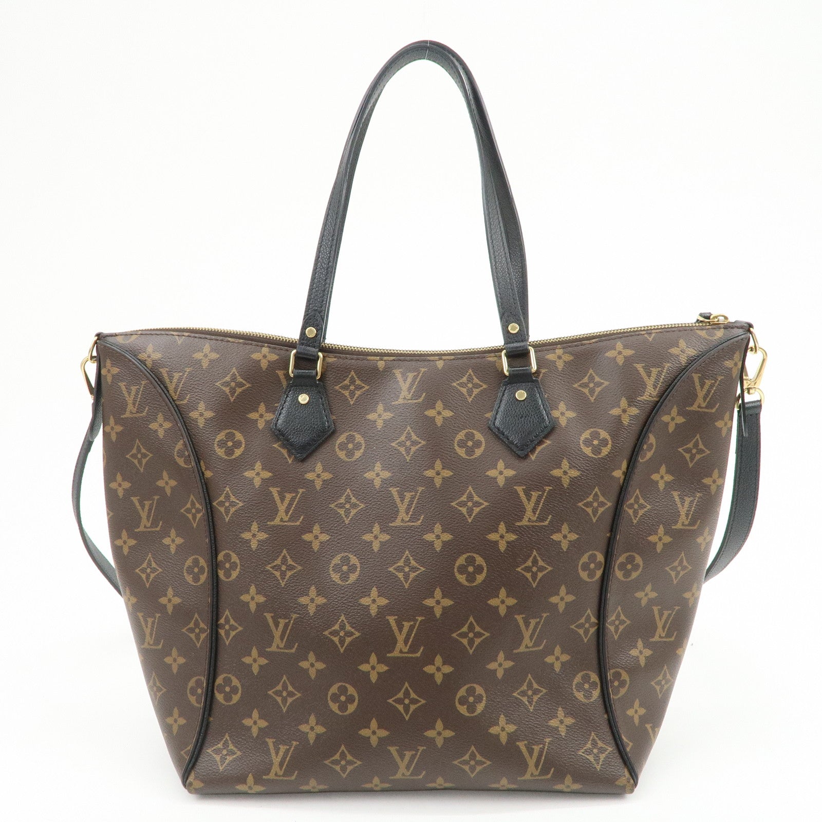Louis Vuitton Monogram Tournelle 2WAY Bag Tote Bag Noir