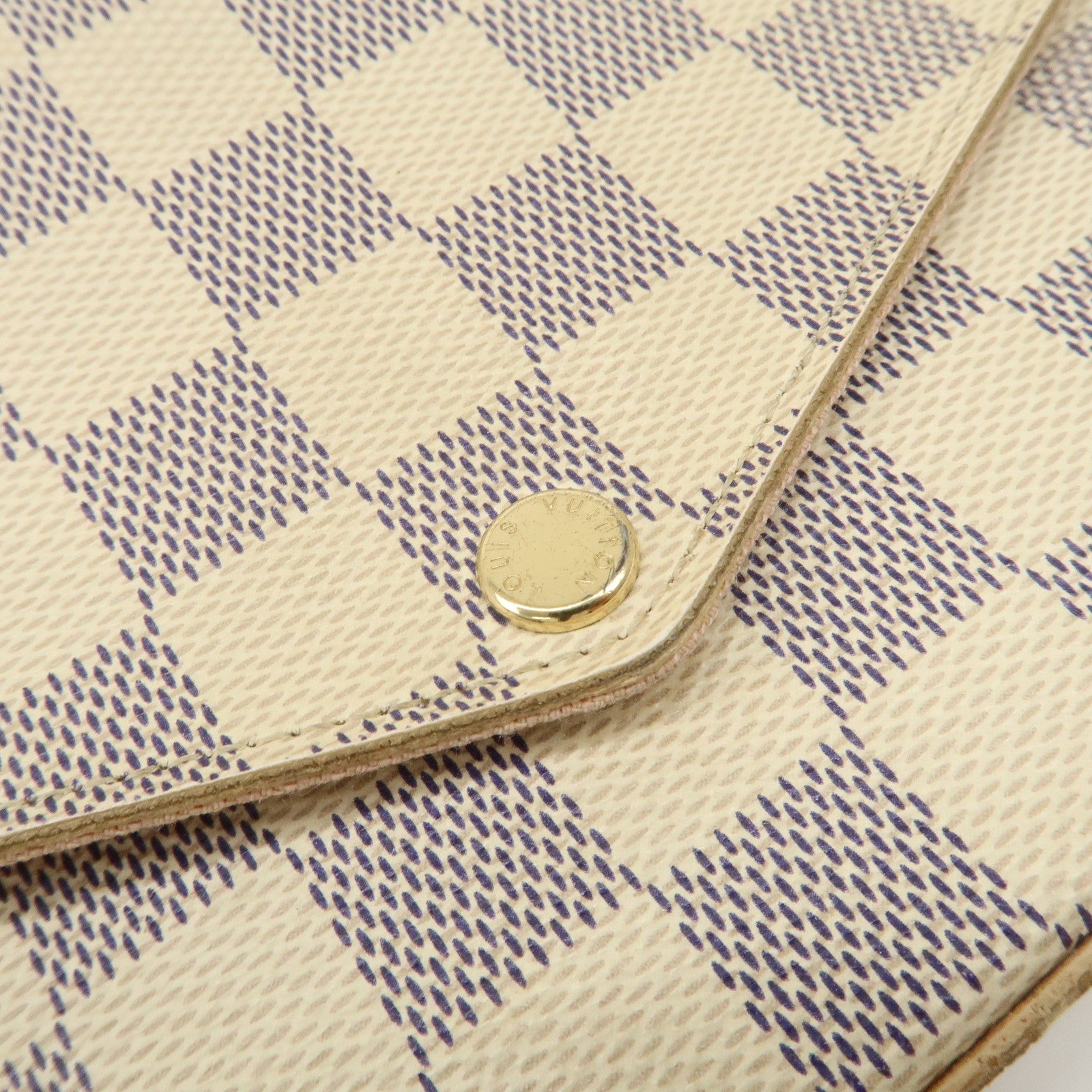 Louis Vuitton Damier Pochette Felicie Chain Shoulder Bag N63106