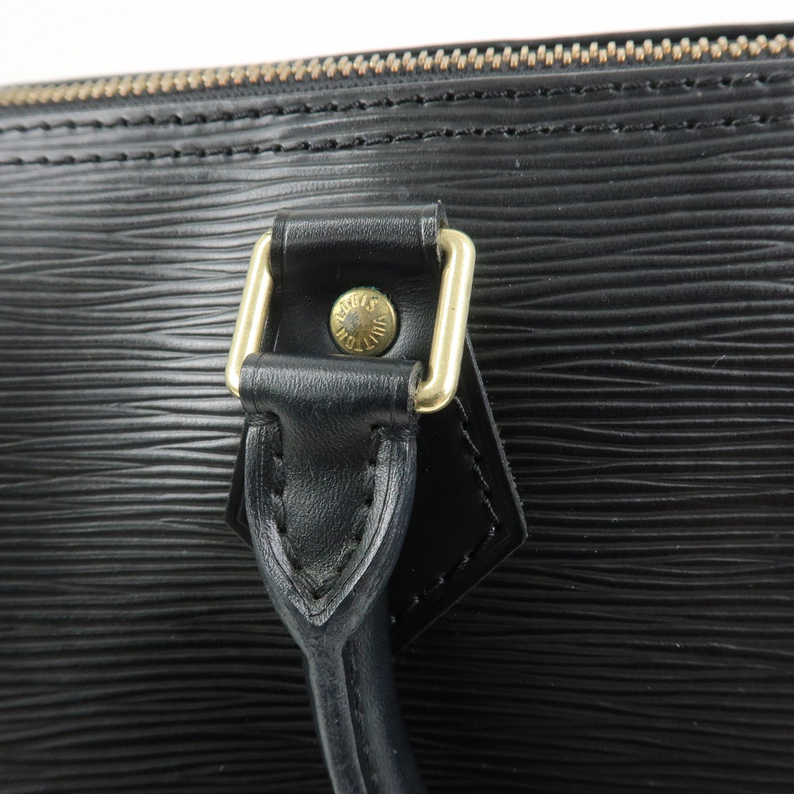 Louis Vuitton Epi Leather Speedy 25 Hand Bag Boston Bag Noir M59032