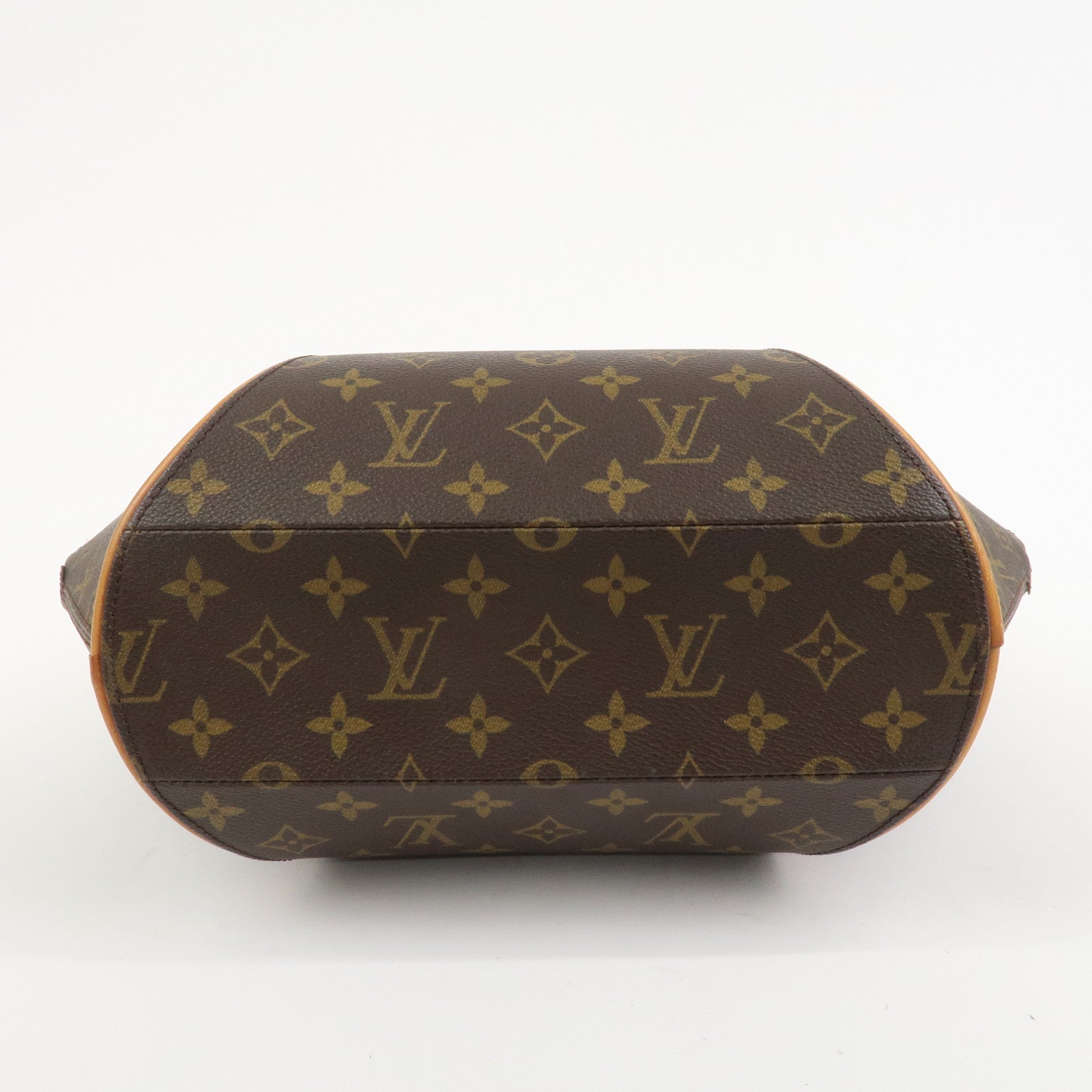 Louis Vuitton Monogram Ellipse MM Hand Bag Brown M51126