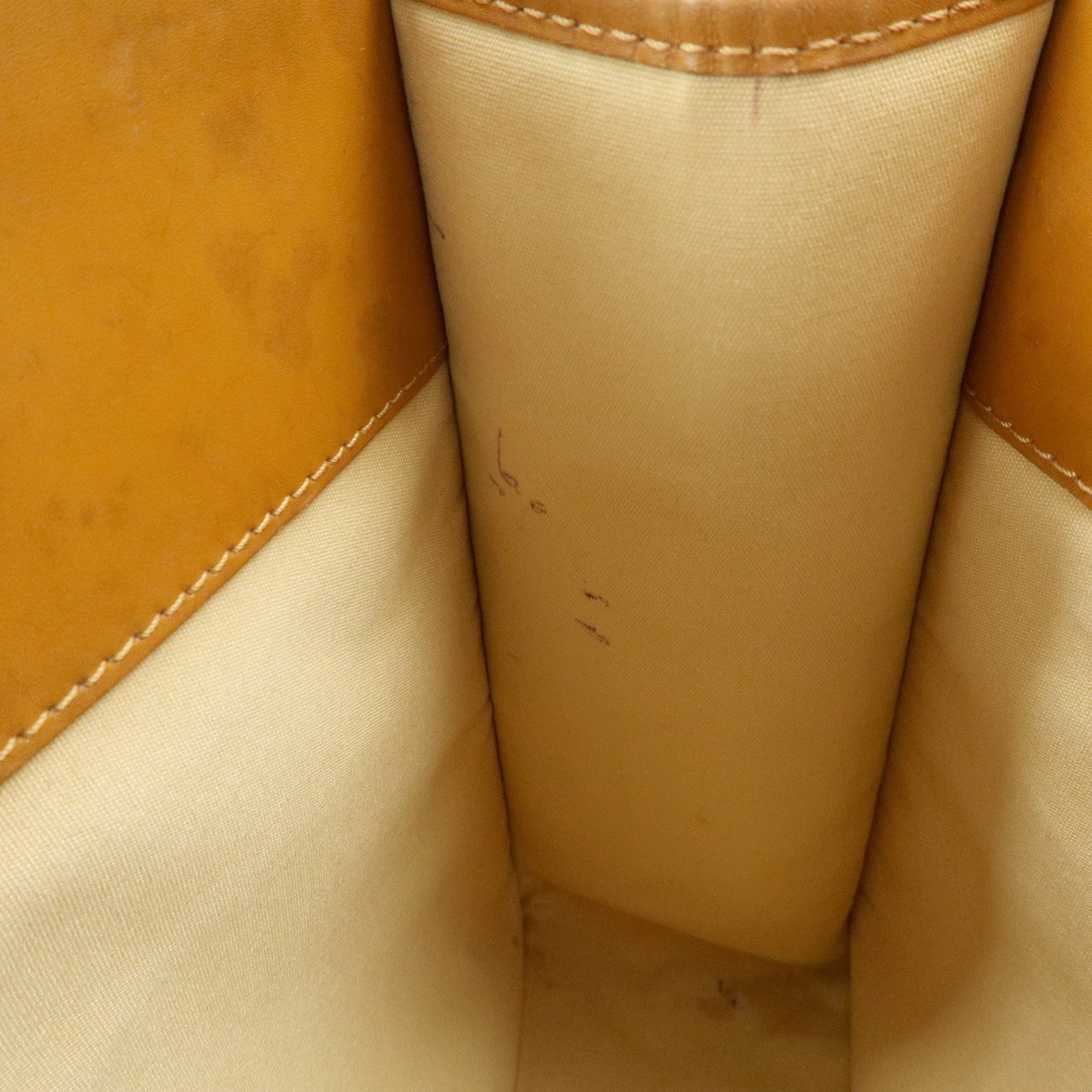 Louis Vuitton Monogram Mini Sac Catherine Hand Bag Beige M92328