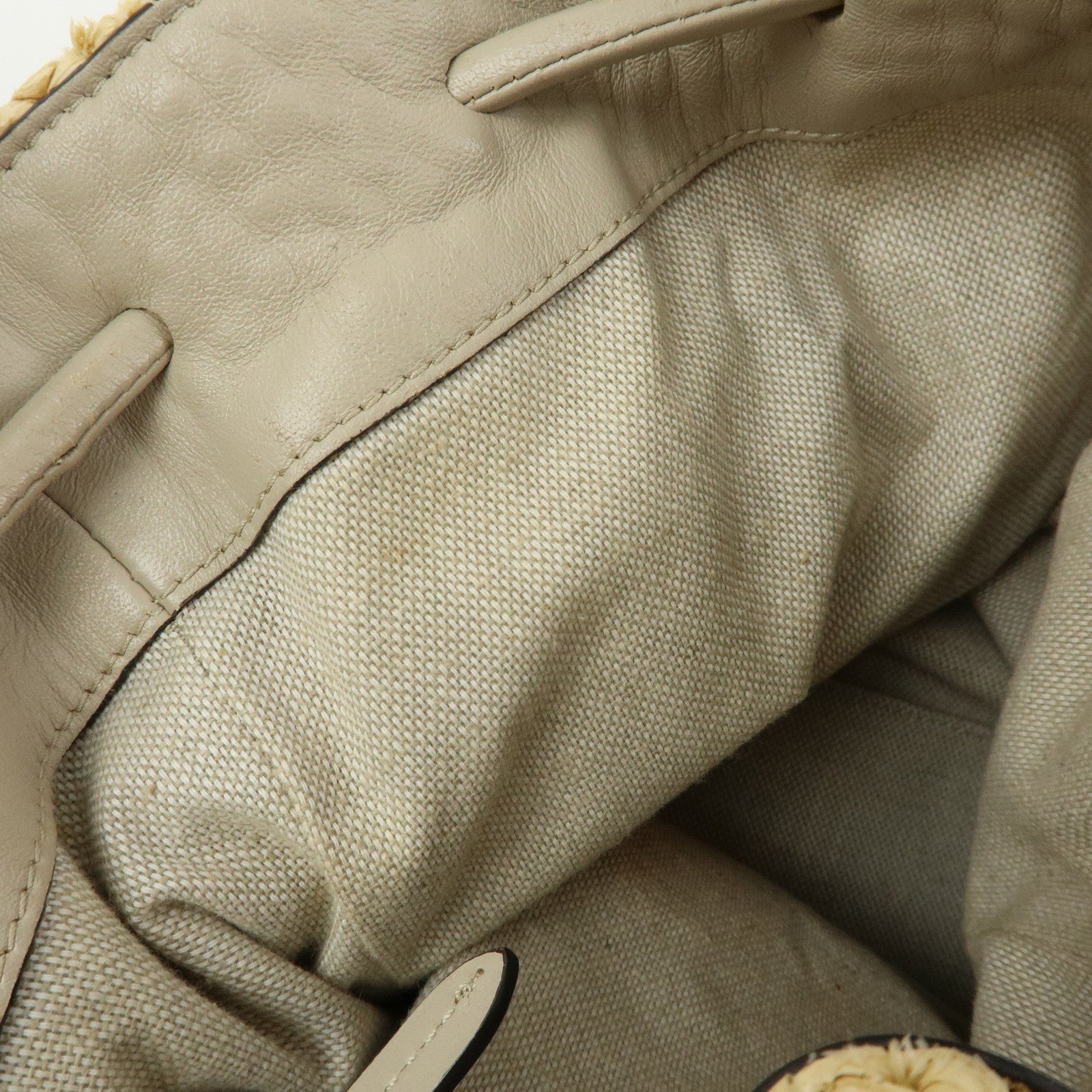 JIMMY CHOO Bon Bon Raffia Leather Hand Bag Beige