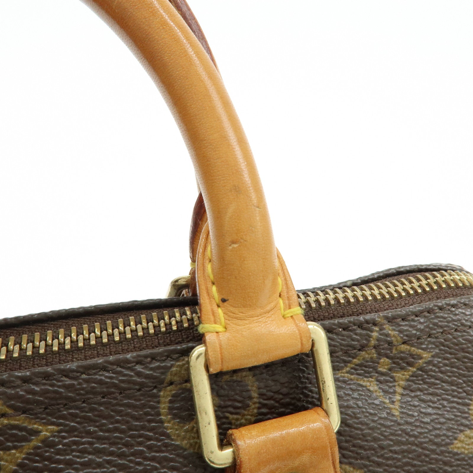 Louis Vuitton Monogram Speedy 25 Boston Bag Hand Bag Brown M41528