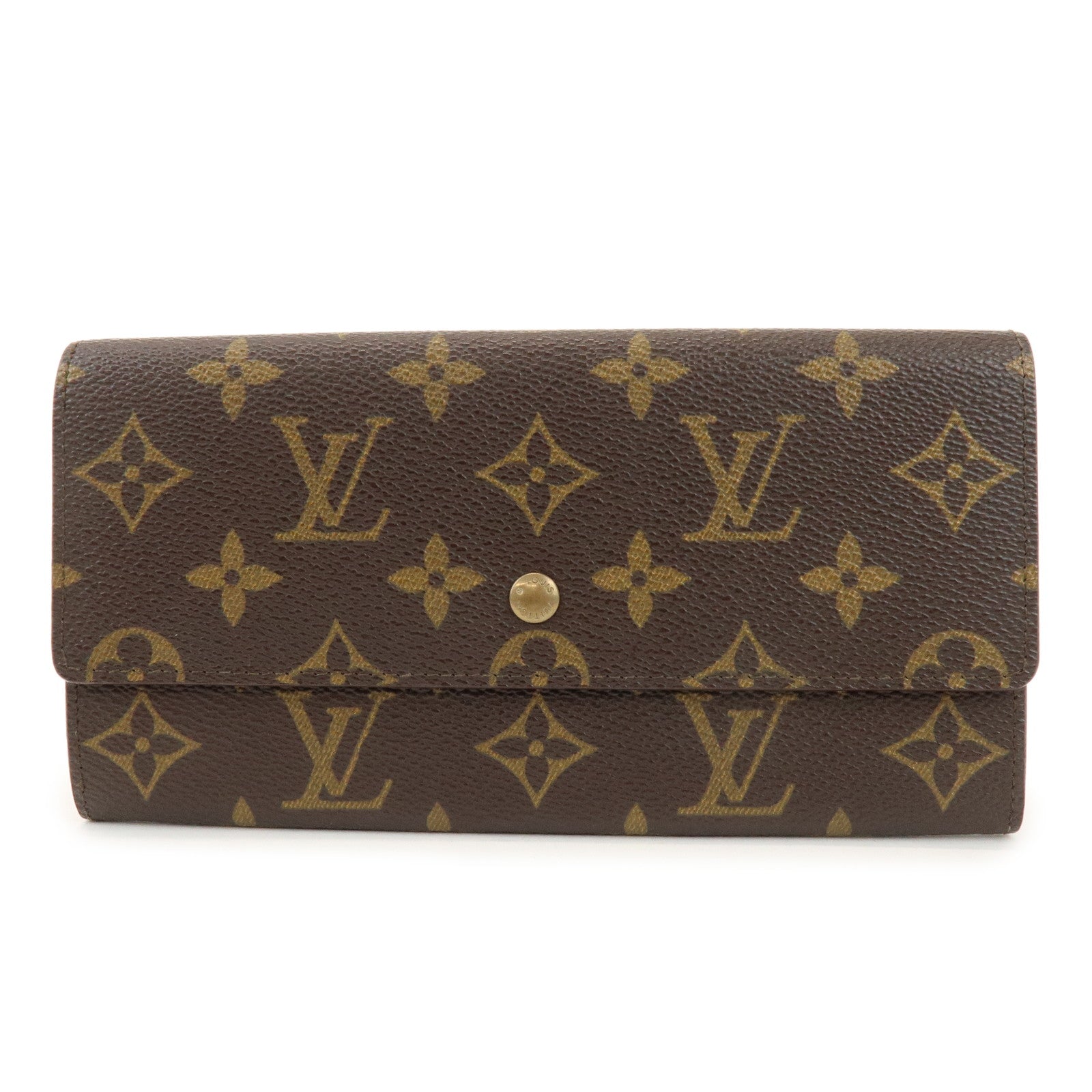 Louis Vuitton Monogram Pochette Porte Monnaie Credit Wallet M61725