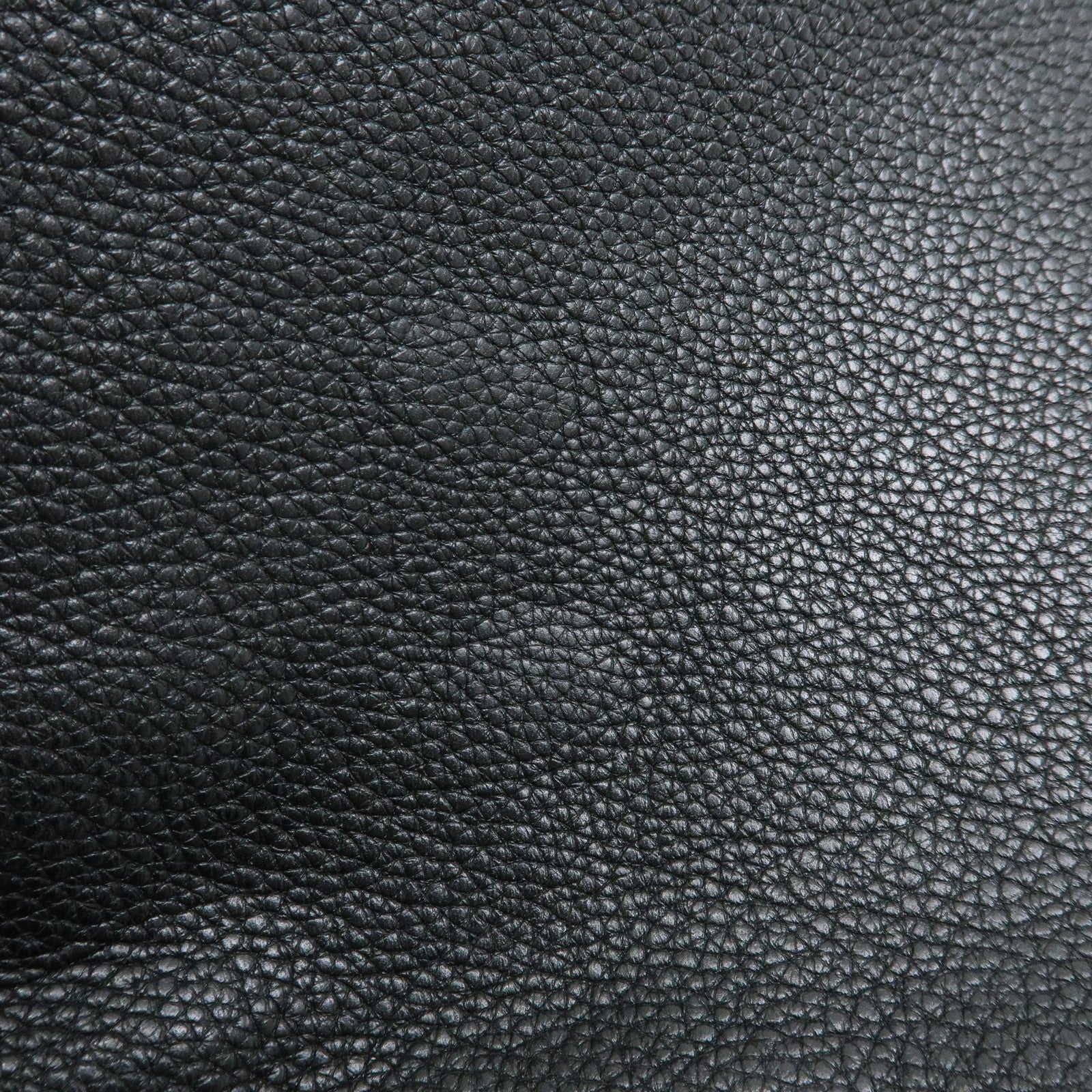 GUCCI Sherry Vintage Logo Leather Clutch Bag Black 500981