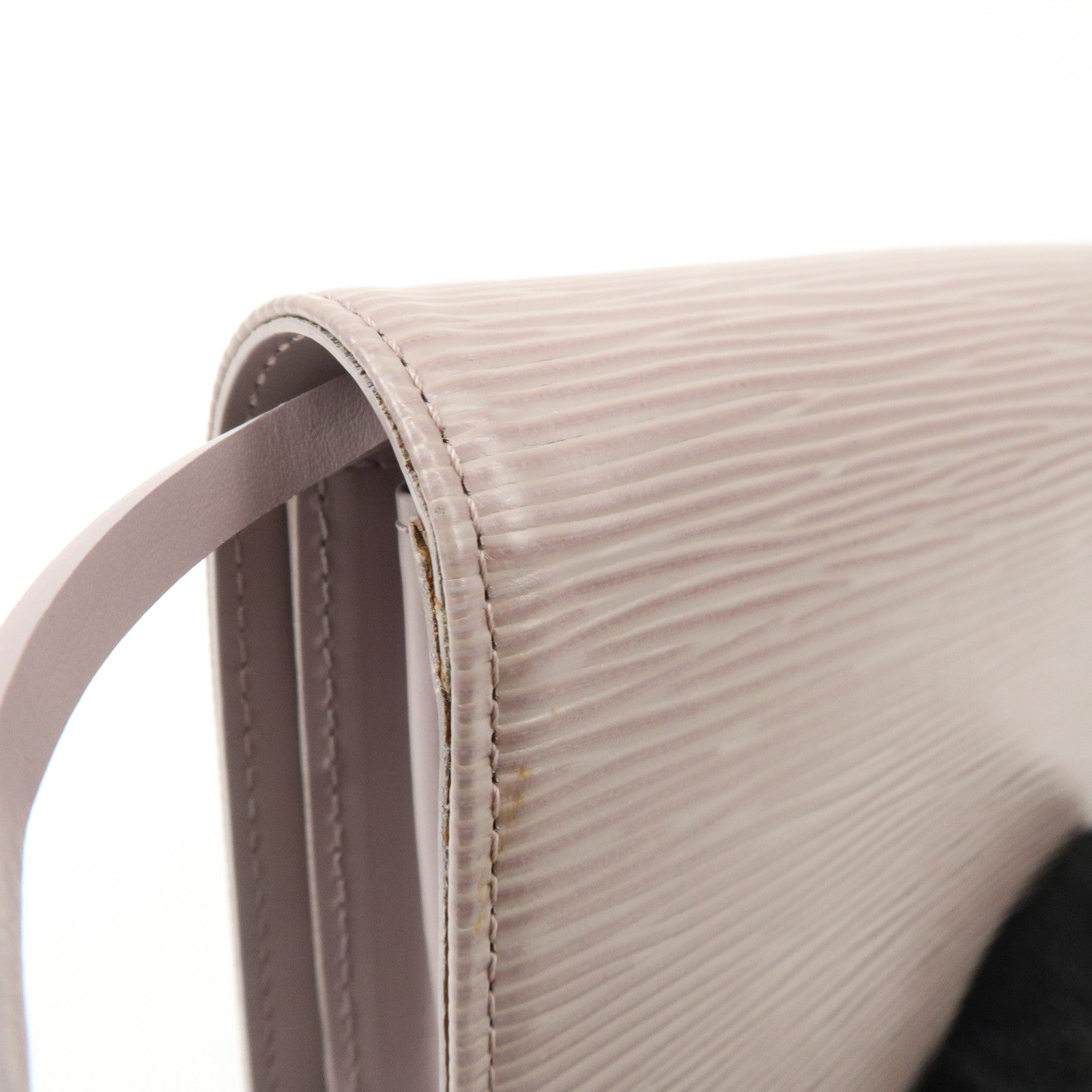 Louis Vuitton Epi Honfleur Hand Bag Shoulder Bag Lilac M5273B Used