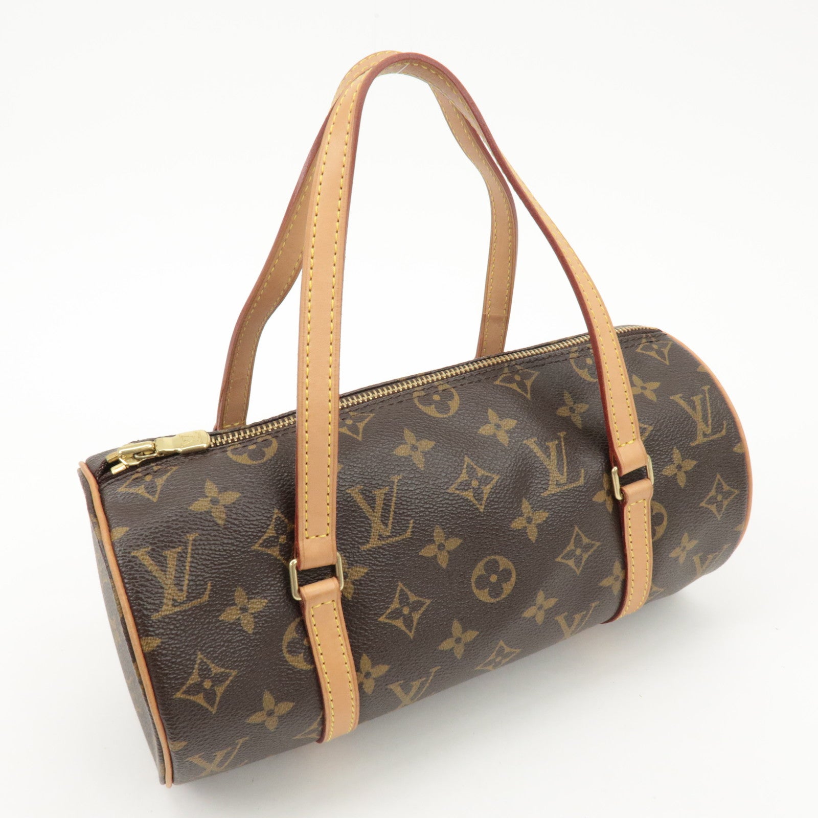 Louis Vuitton Monogram Papillon 26 Hand Bag New Style M51386 Used