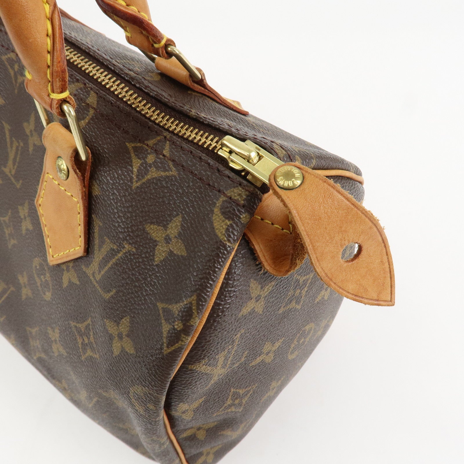 Louis Vuitton Monogram Speedy 25 Boston Bag Hand Bag M41528