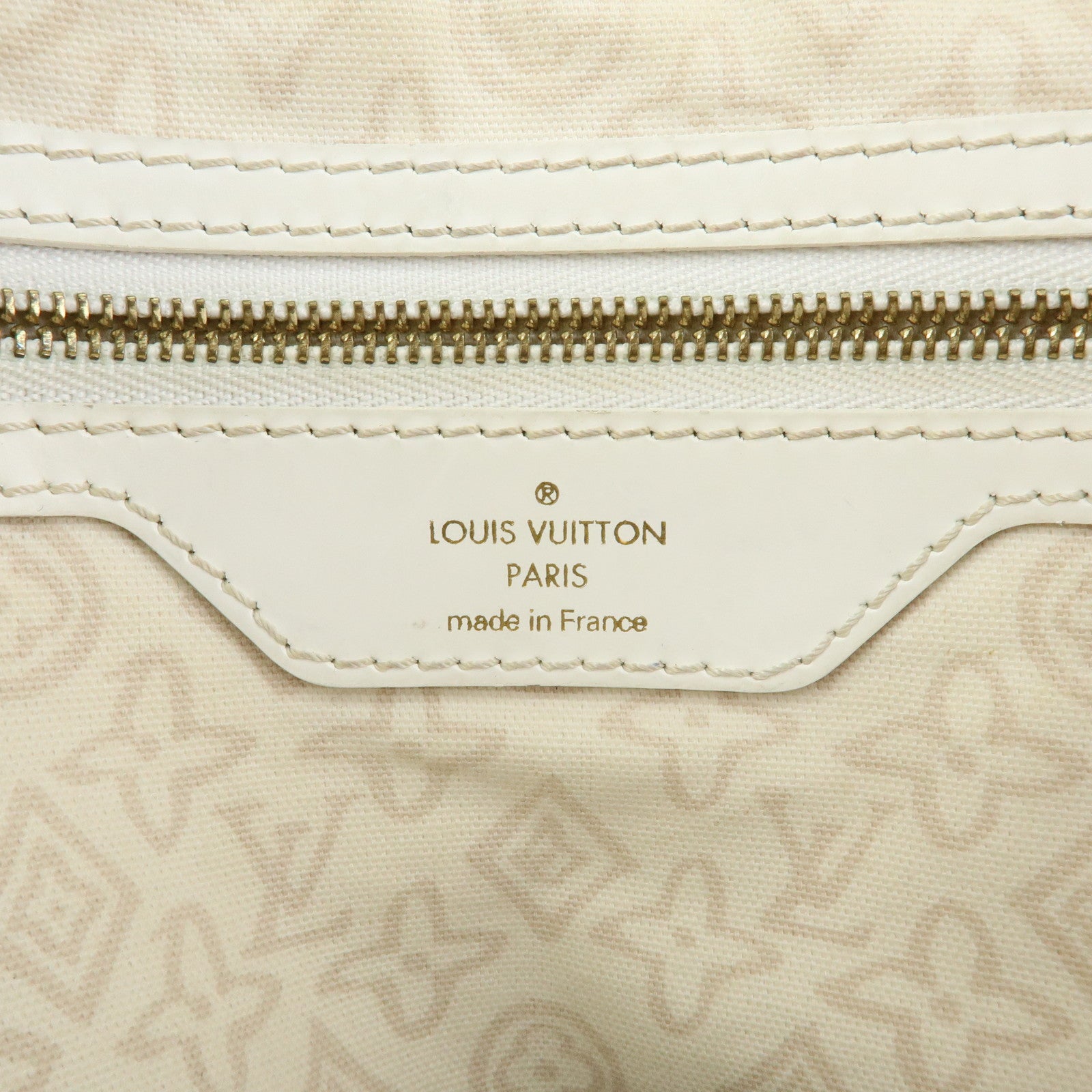 Louis Vuitton Cruise Line Tahitienne PM Canvas Tote Bag M95674