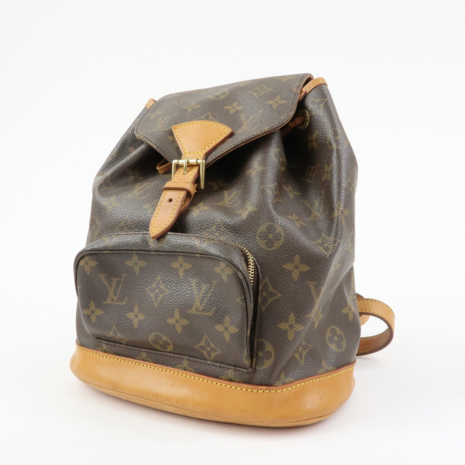 Louis Vuitton Monogram Montsouris MM Backpack Brown M51136