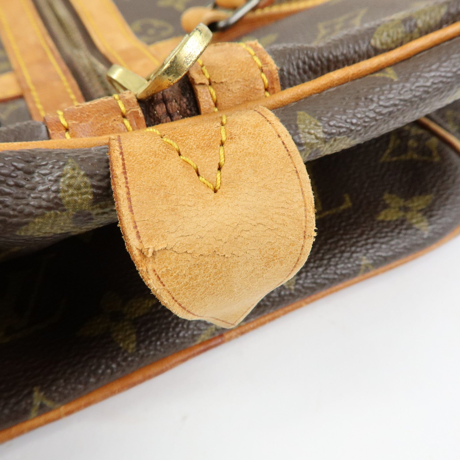 Louis Vuitton Monogram Sac Souple 35 Boston Bag Brown M41626